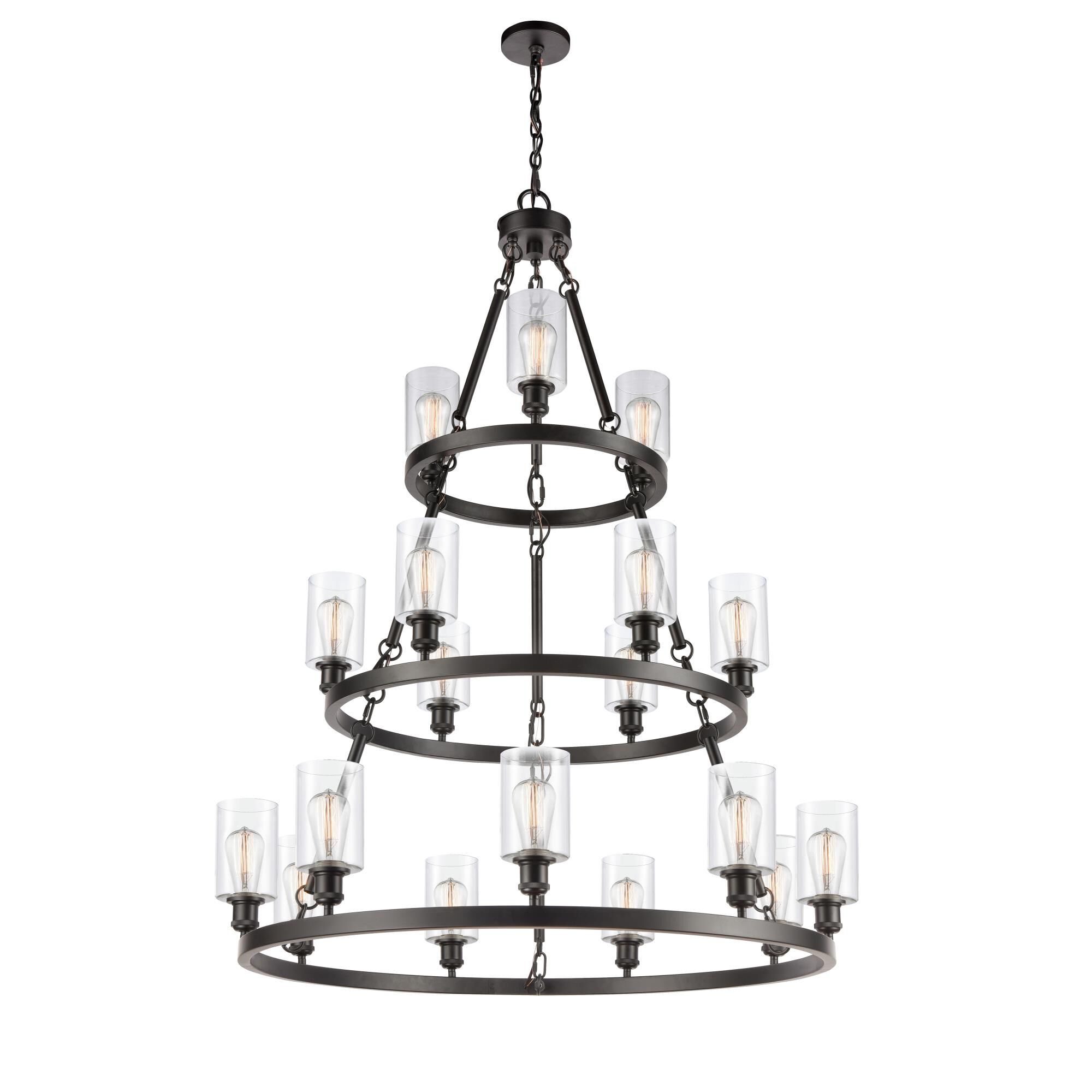 Bruno Marashlian Saloon 18 Light Chandelier by Innovations Lighting