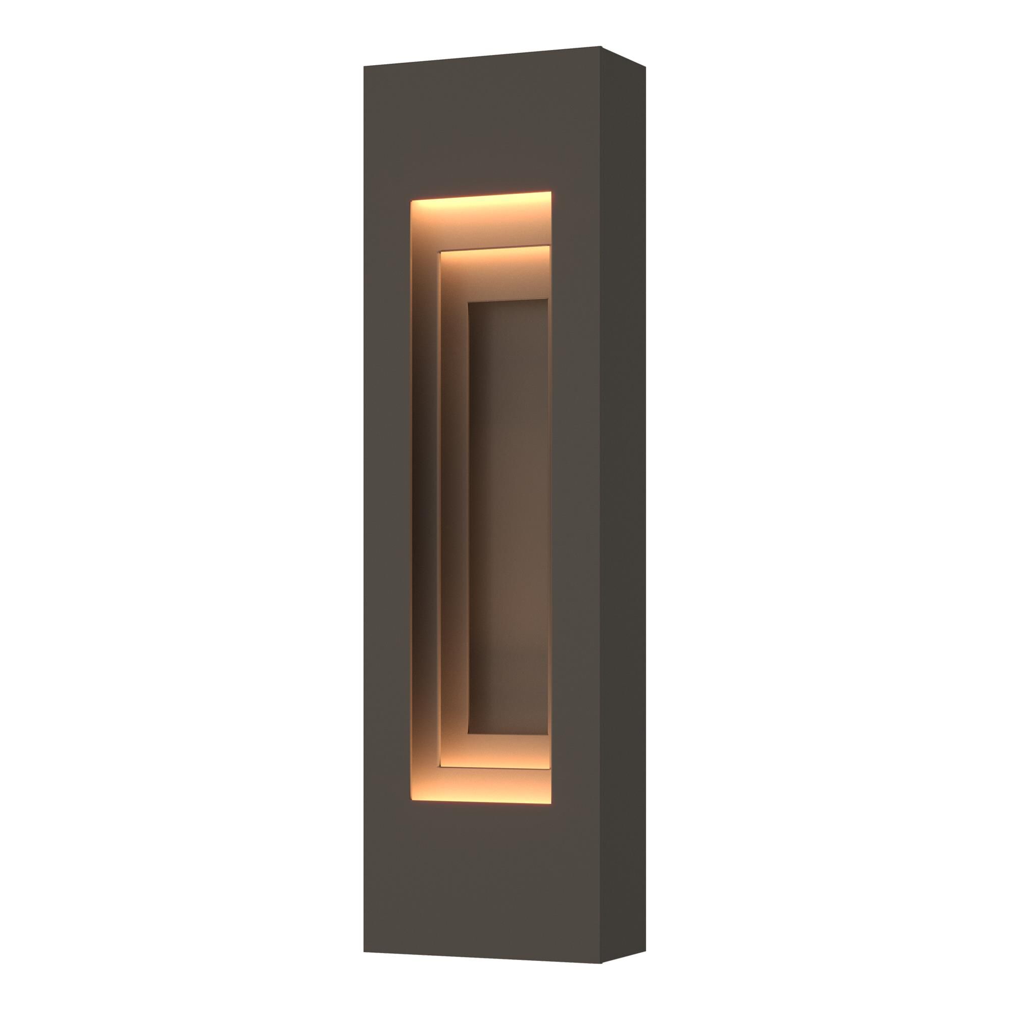 Shown in Coastal Dark Smoke finish and Coastal Dark Smoke Aluminum shade