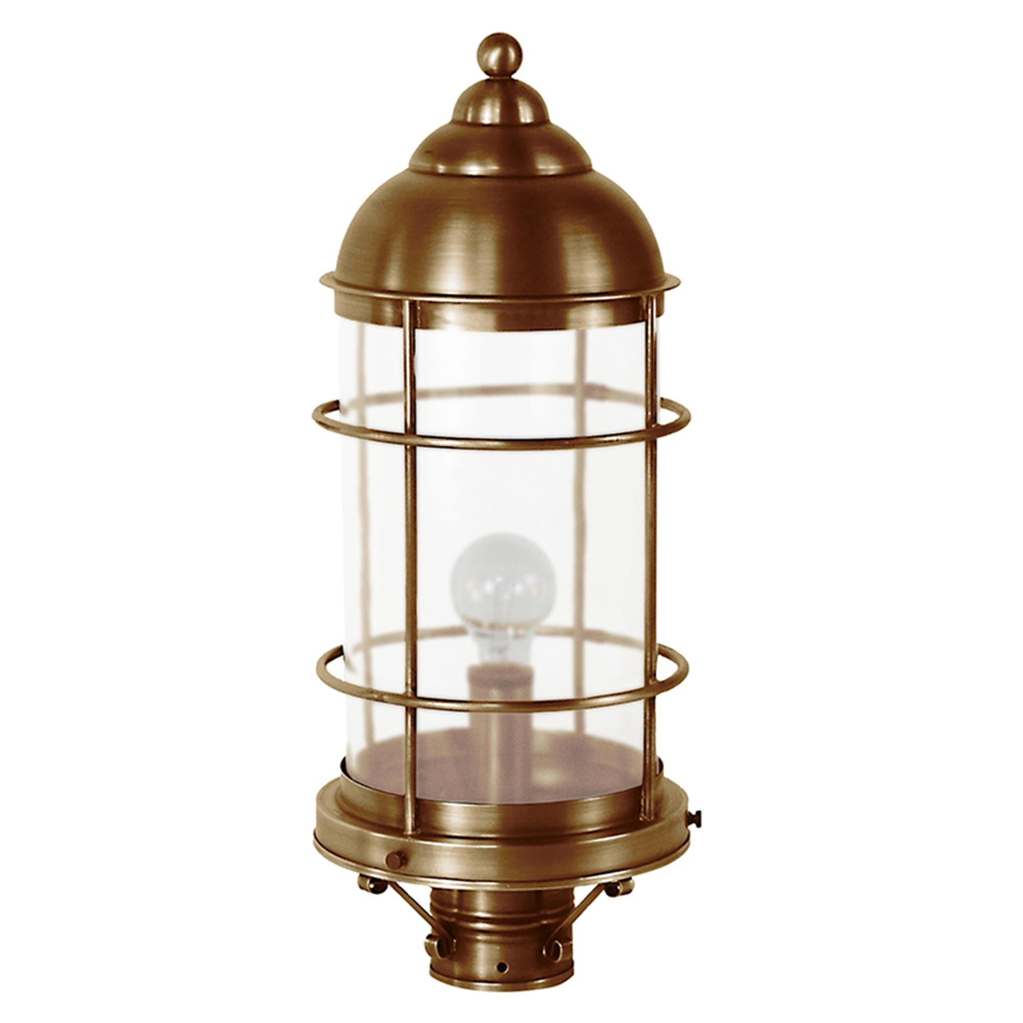 Nautical 22 Inch Outdoor Post Lamp,