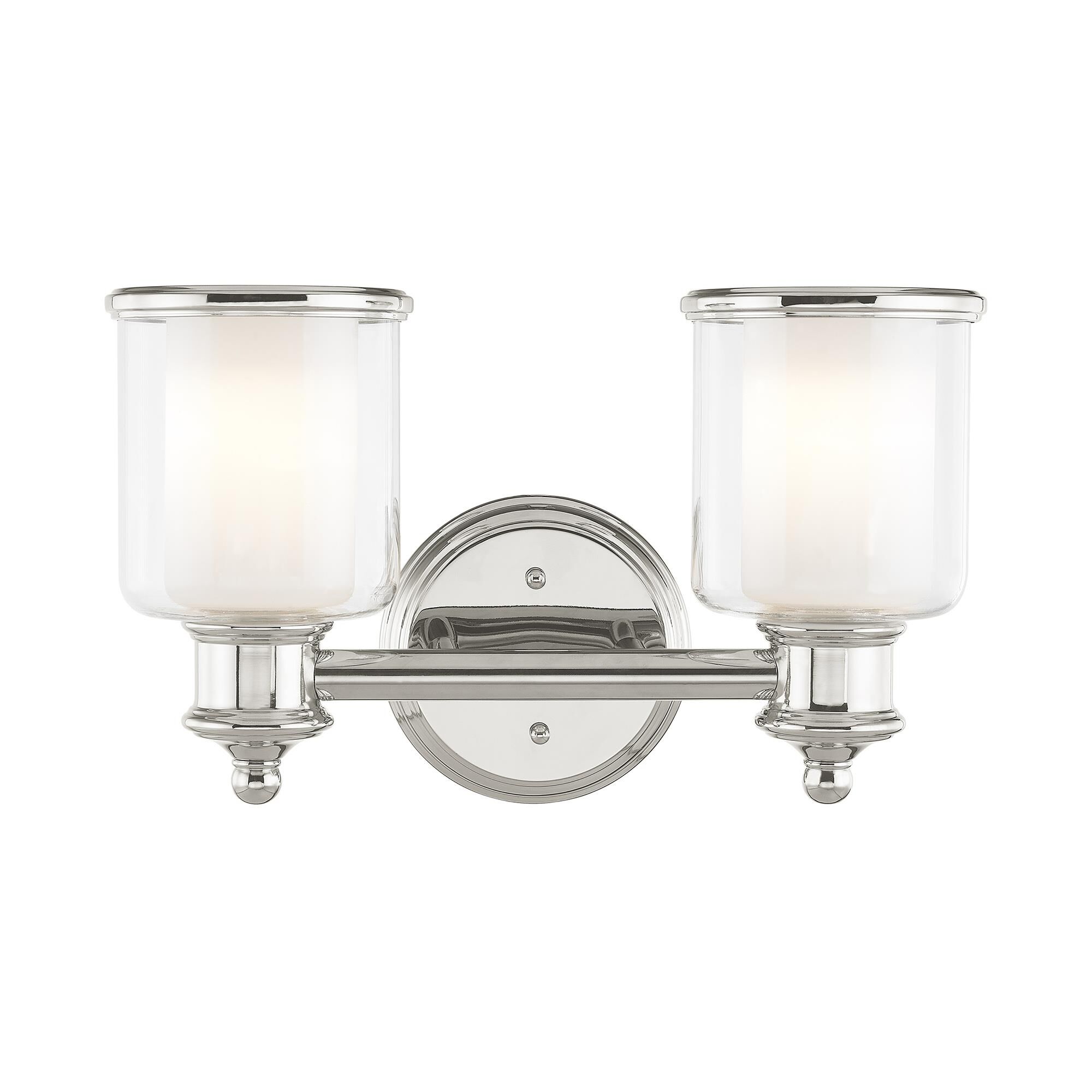 Middlebush 14 Inch 2 Light Bath Vanity Light by Livex Lighting