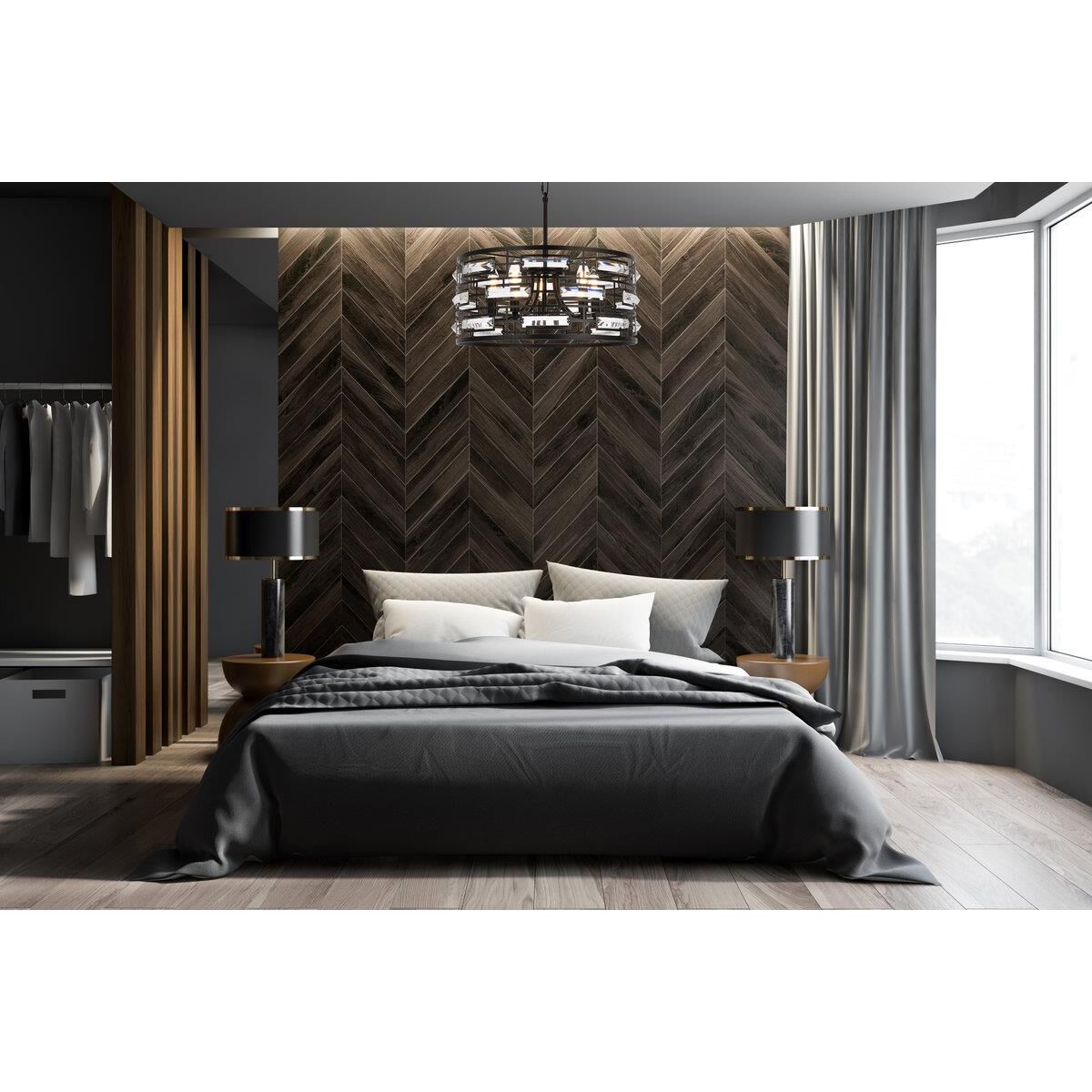 Kennedy 18 Inch Large Pendant by Elegant Lighting