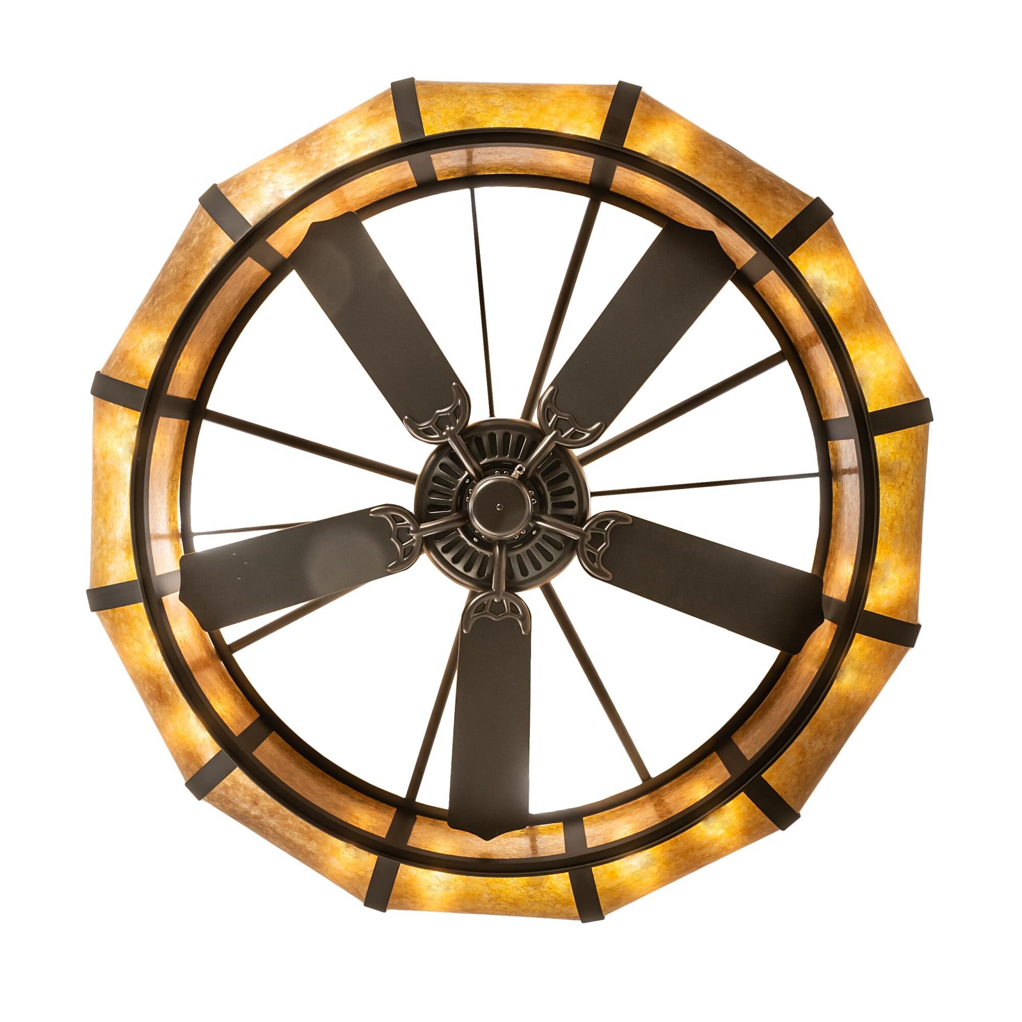 Prime 55 Inch Chandelier Ceiling Fan by Meyda Lighting