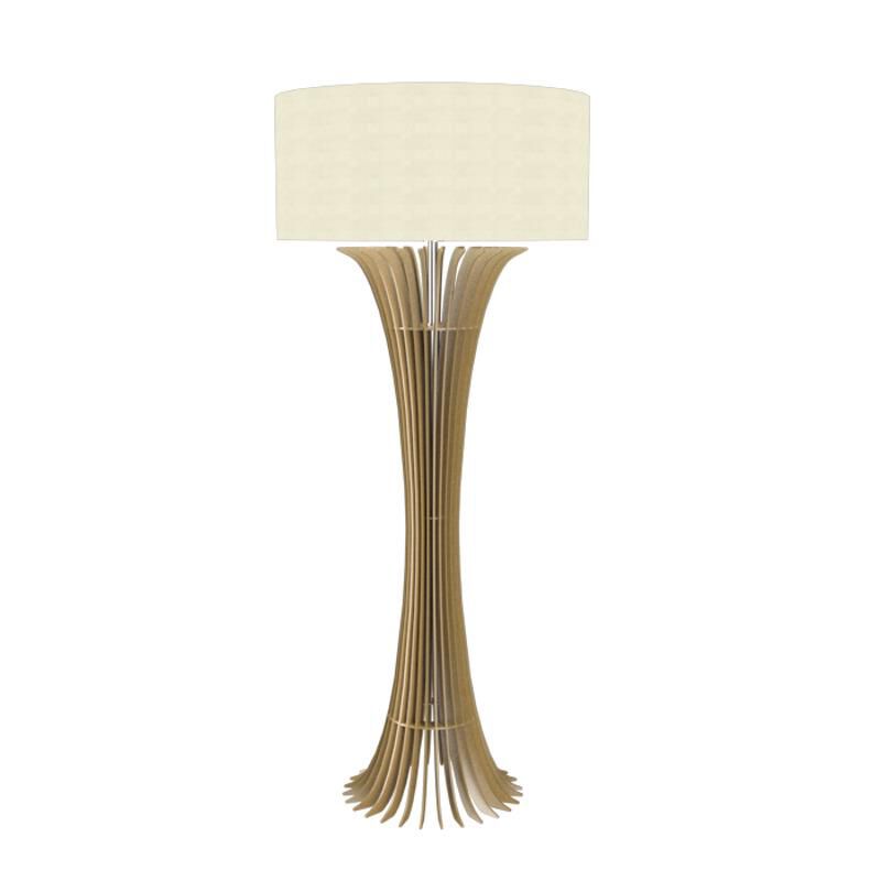 Shown in Pale Gold finish and Raw Cotton shade