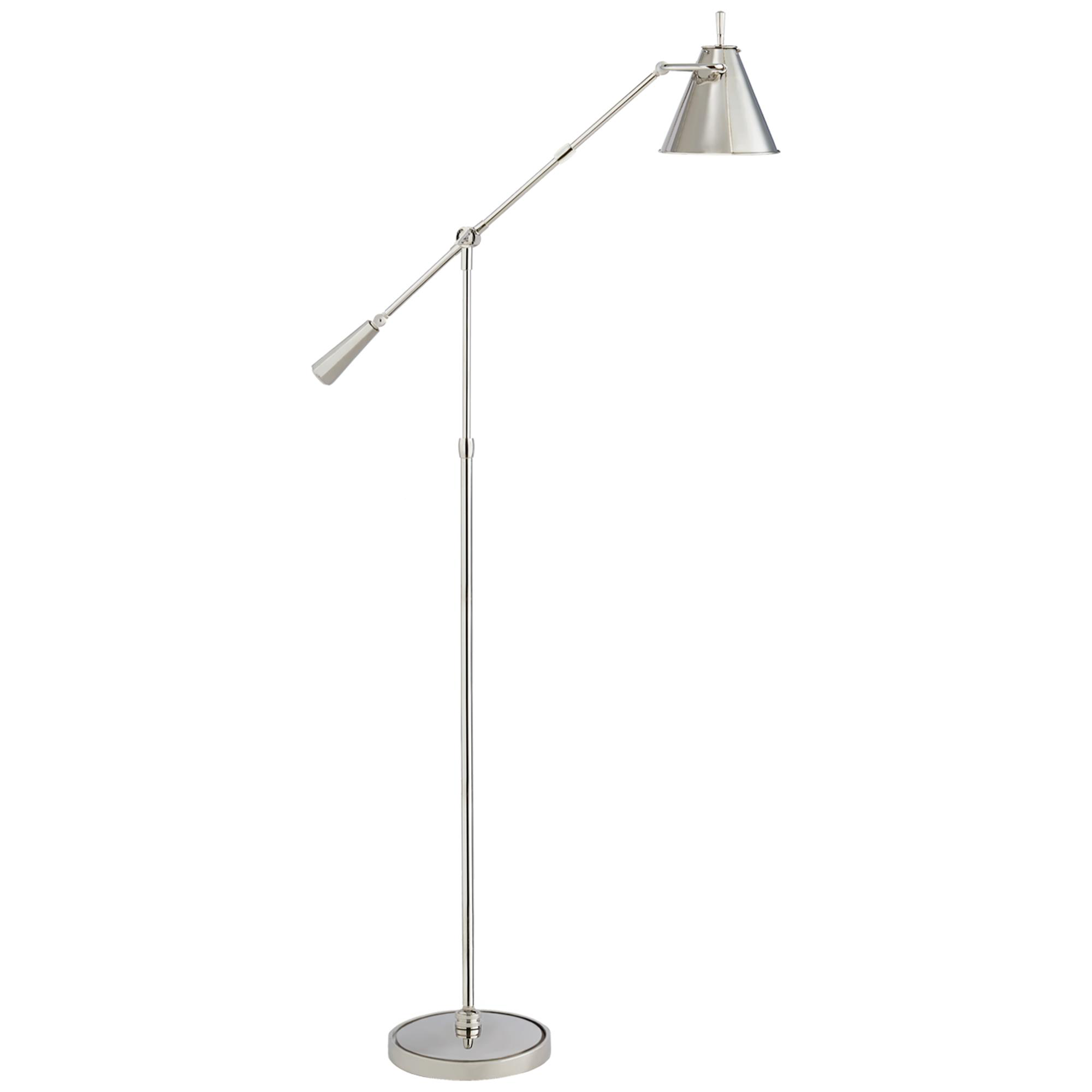 Shown in Polished Nickel finish and No Option shade