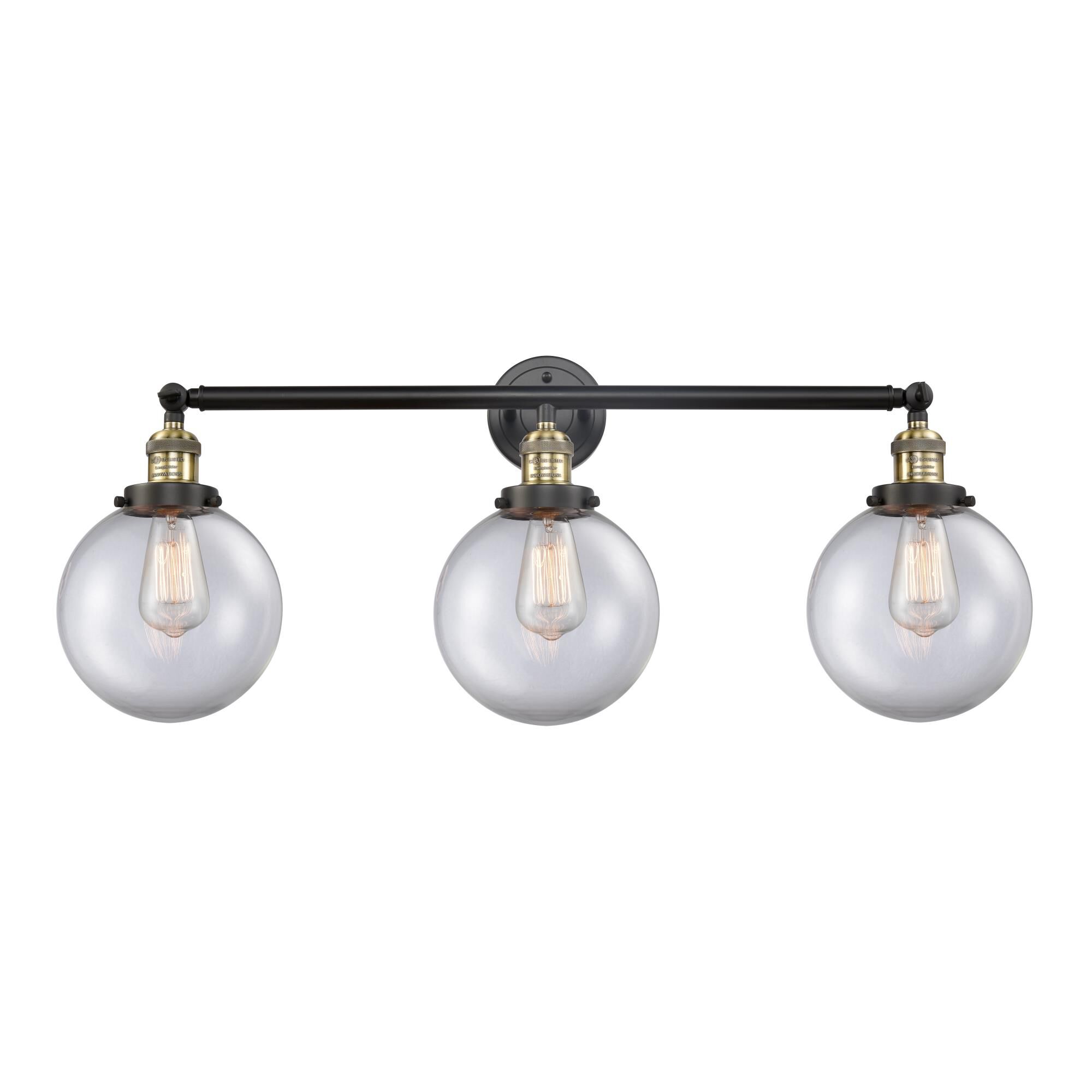 Bruno Marashlian Large Beacon 32 Inch 3 Light Bath Vanity Light by Innovations Lighting