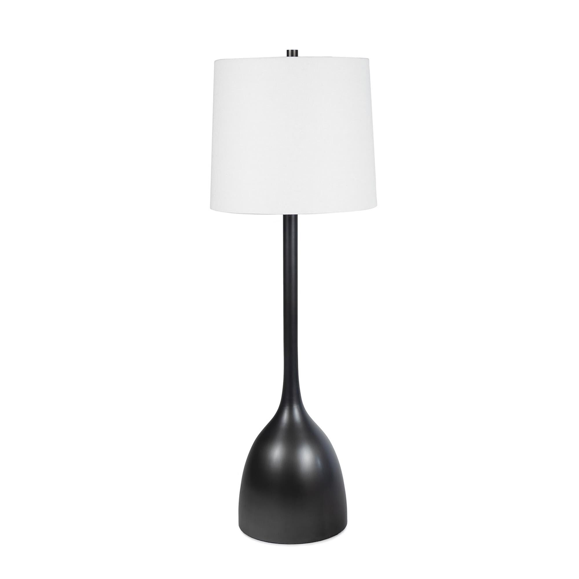 Shown in Oil Rubbed Bronze finish and Linen shade