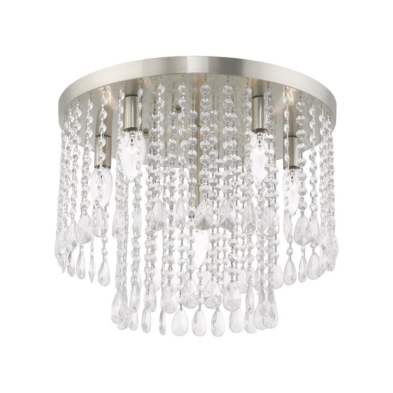 Elizabeth 6 Light Outdoor Flush Mount by Livex Lighting