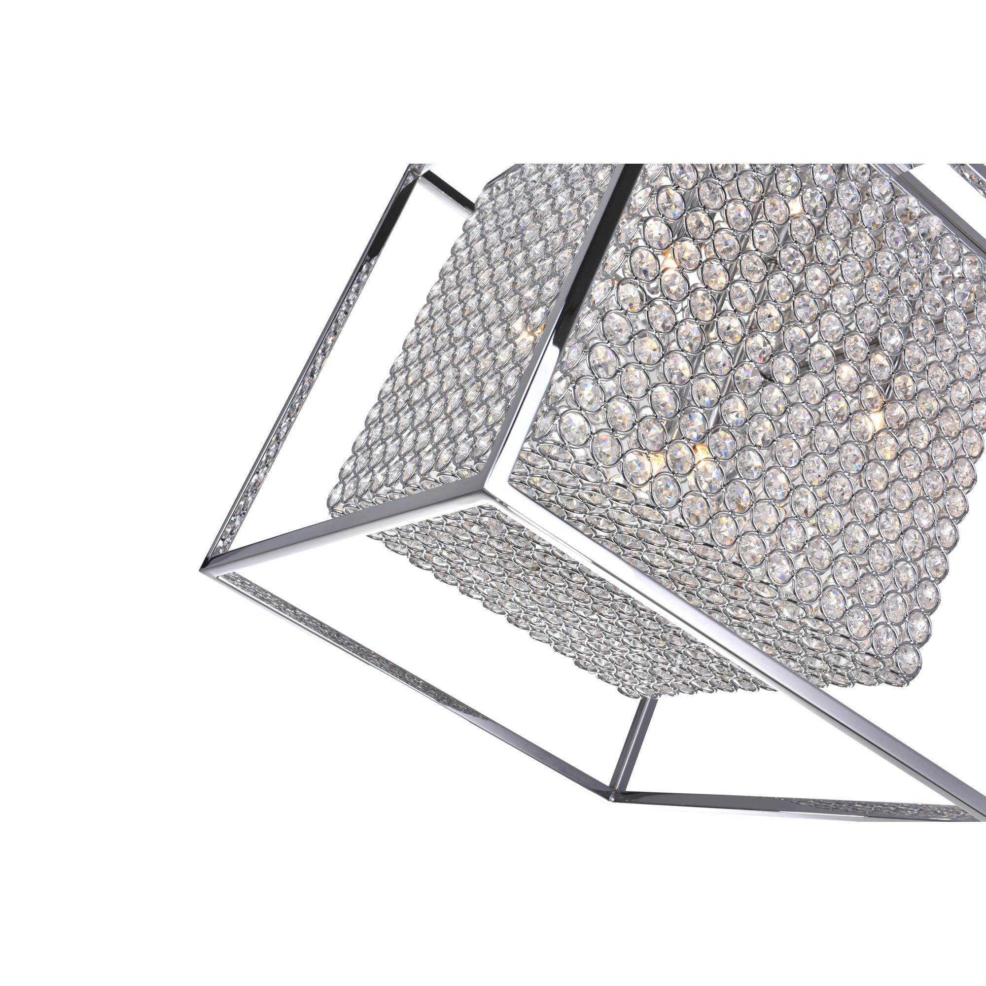 Cube 14 Inch Large Pendant by CWI Lighting
