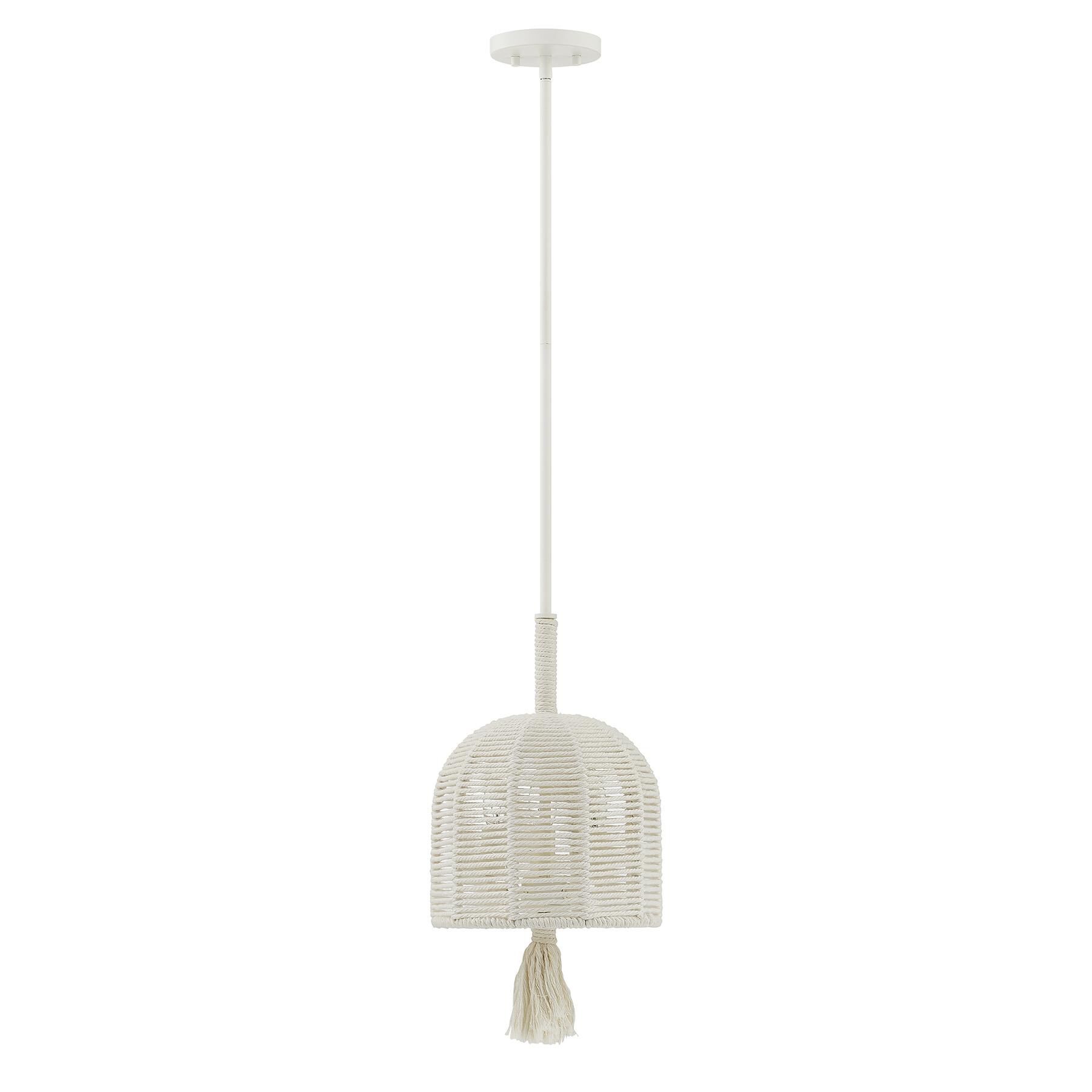 Shown in Cotton finish and White Cotton Rope shade