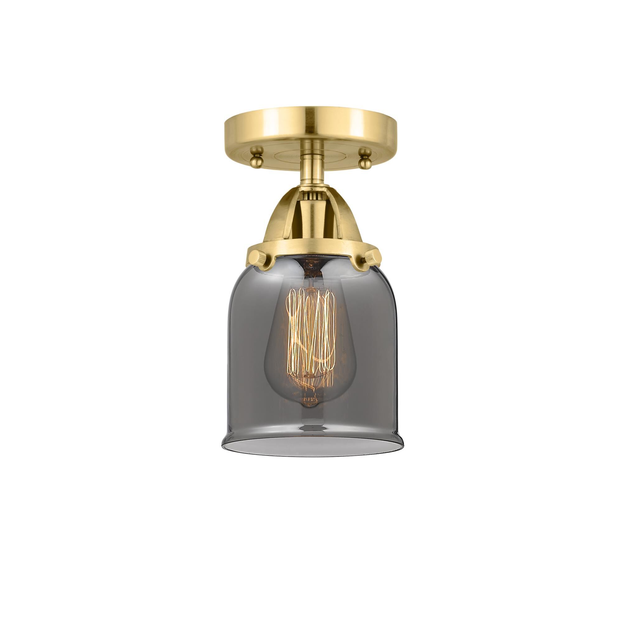 Bruno Marashlian Bell 5 Inch 1 Light Semi Flush Mount by Innovations Lighting