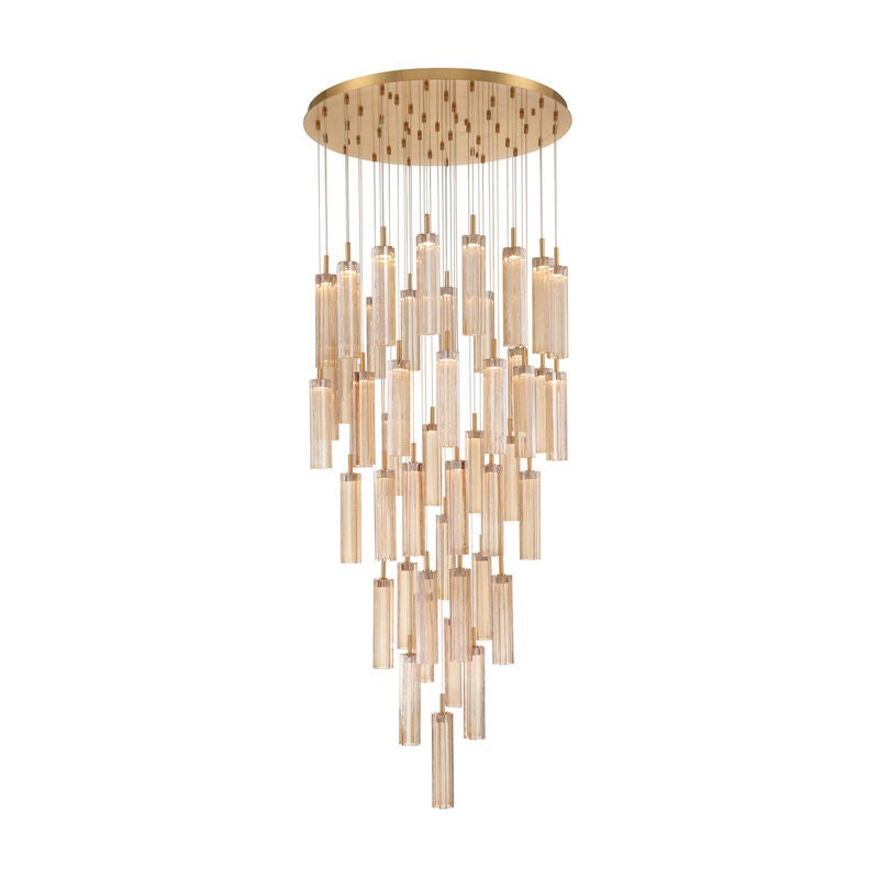 Addis 36 Inch Multi Light Pendant by Crystorama