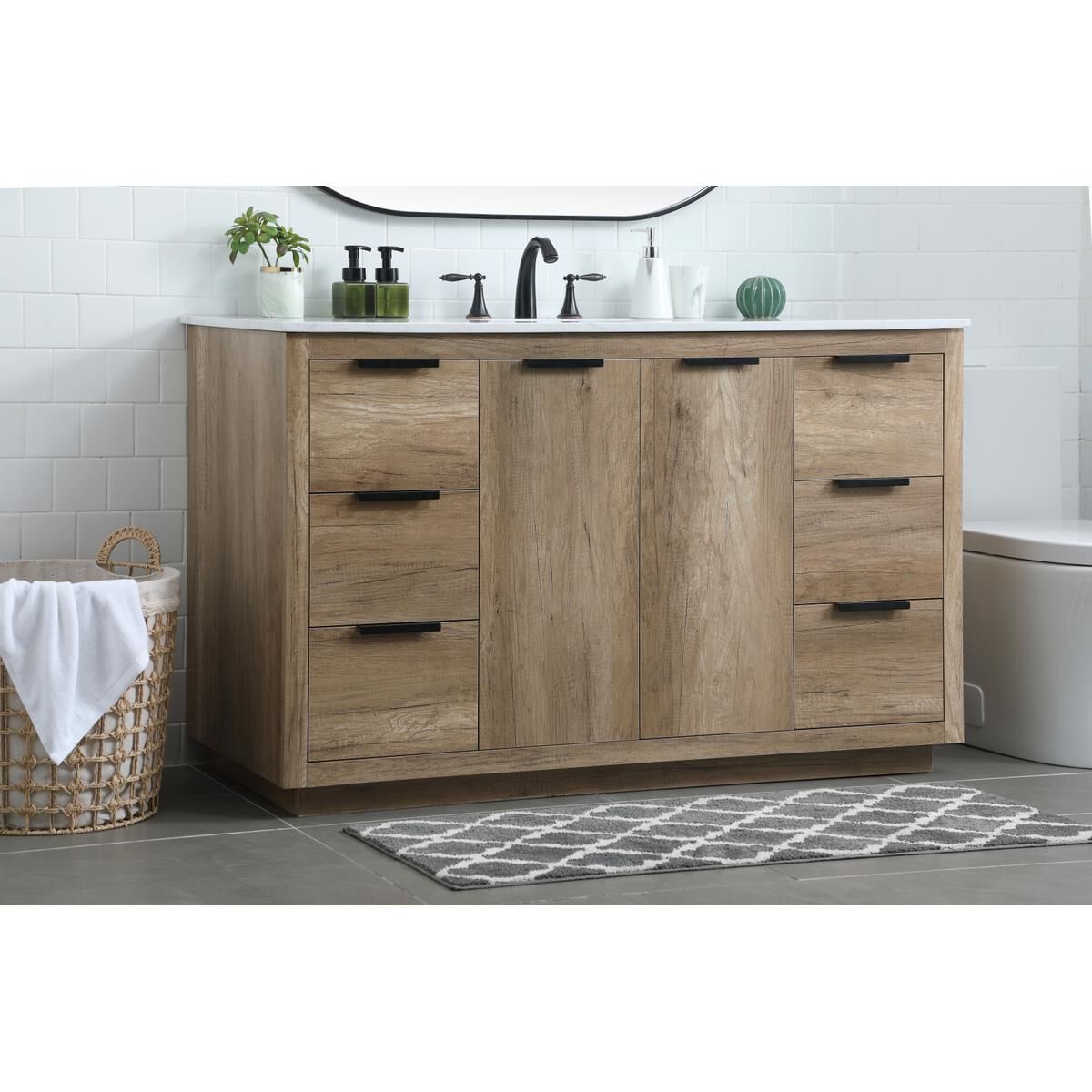 Blake 54 Inch Bath Vanity by Elegant Decor
