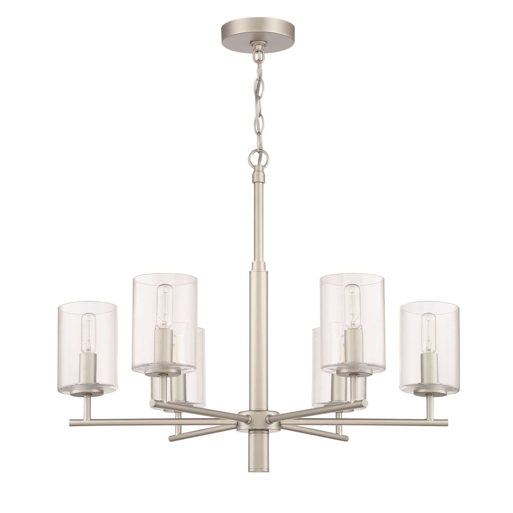 Shown in Satin Nickel finish