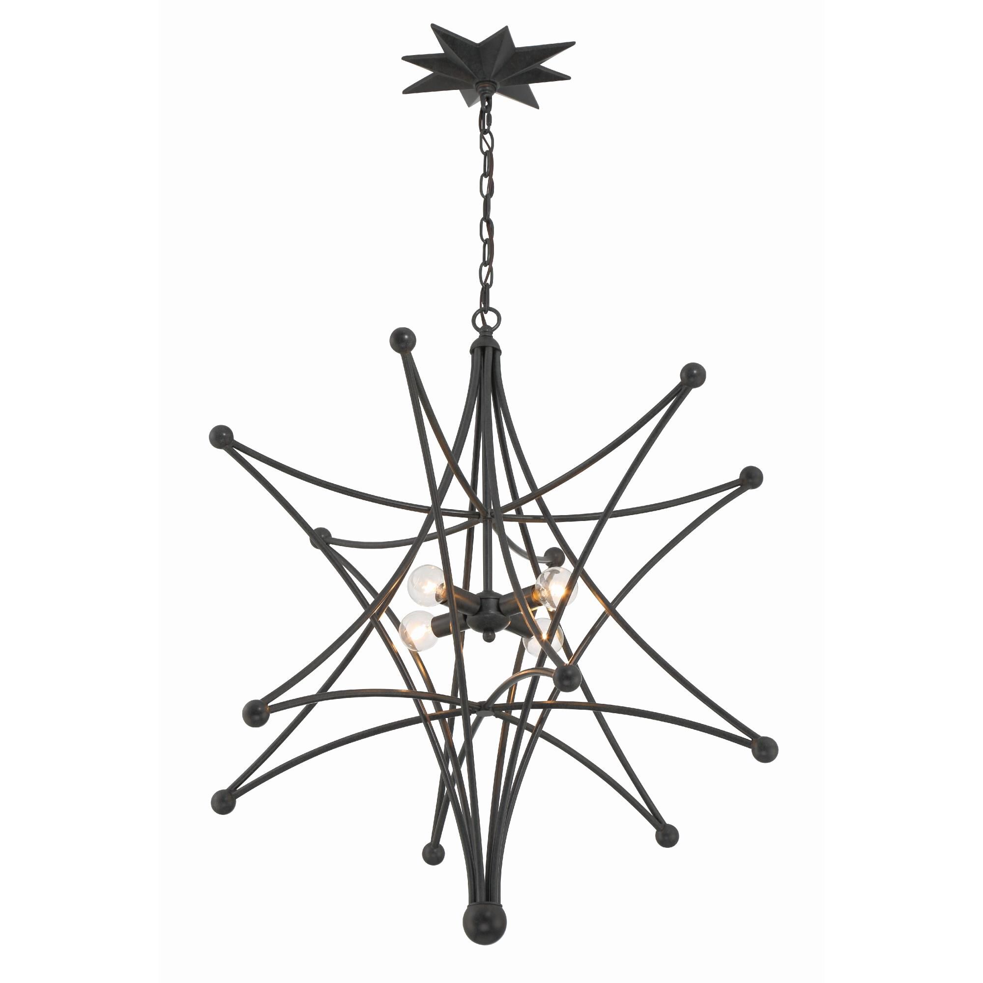 Astro 27 Inch Chandelier by Crystorama