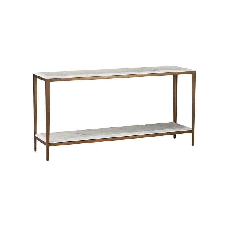 Oblique Console Table by Currey and Company