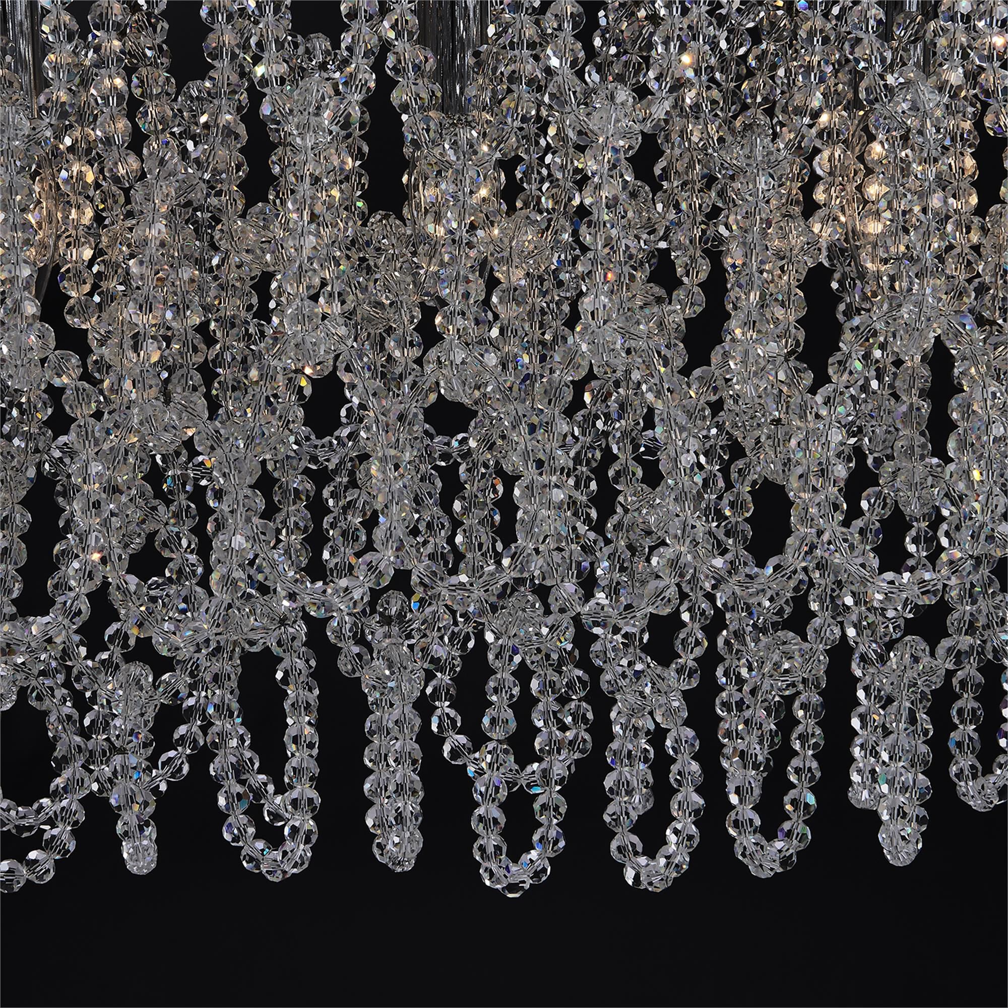 Loop Large Linear Chandelier,