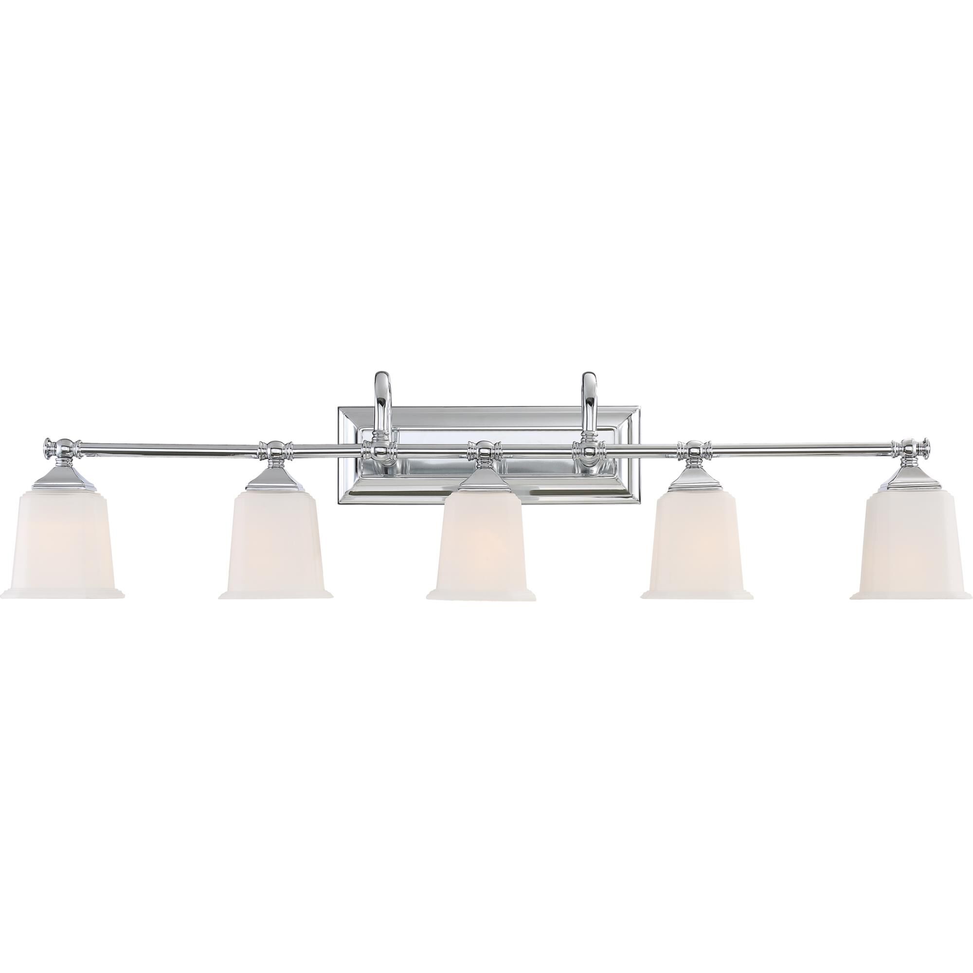 Nicholas 41 Inch 5 Light Bath Vanity Light by Quoizel