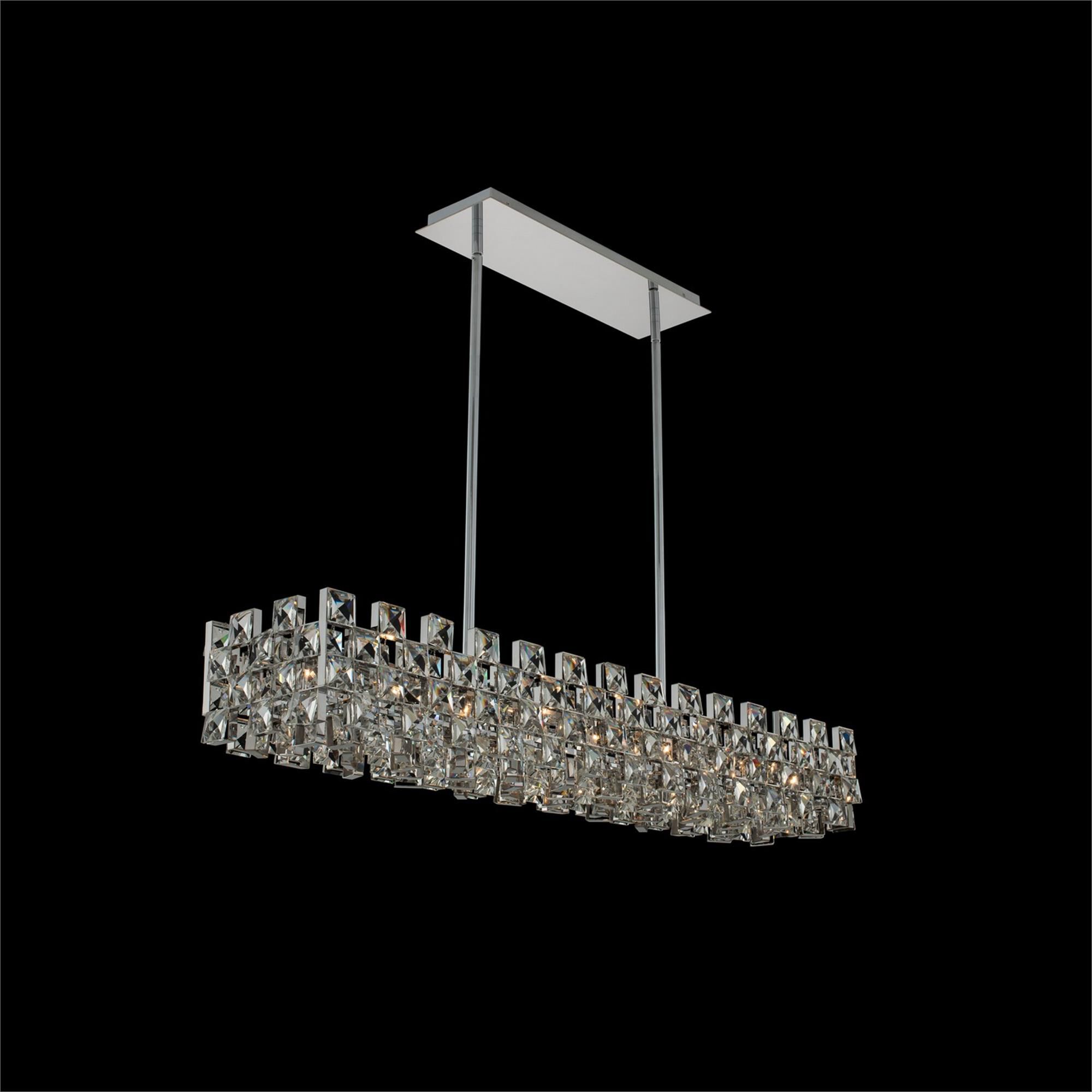 Piazze Linear Suspension Light by Allegri