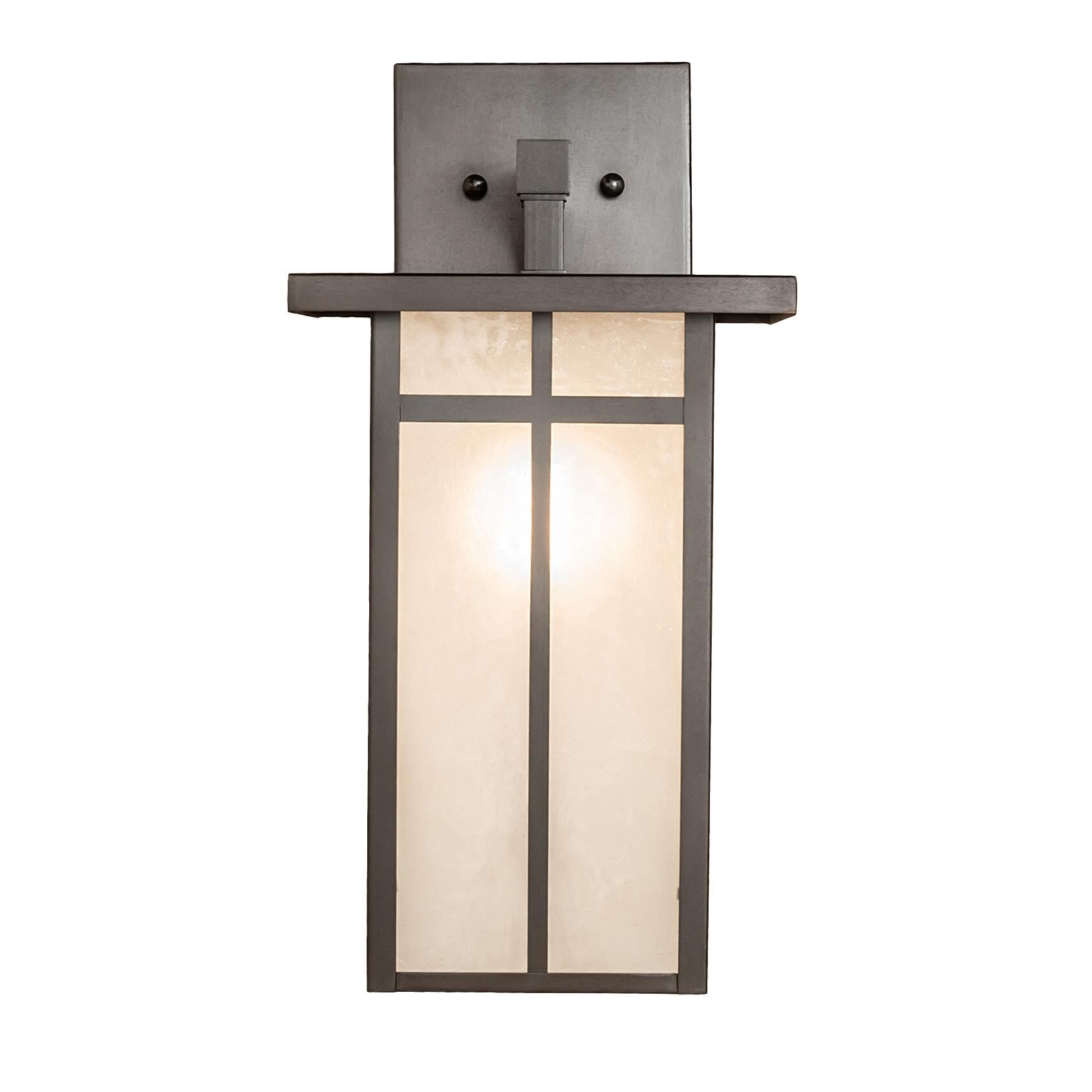 Shown in Craftsman Brown Finish finish and White;Seeded  Or Acrylic glass