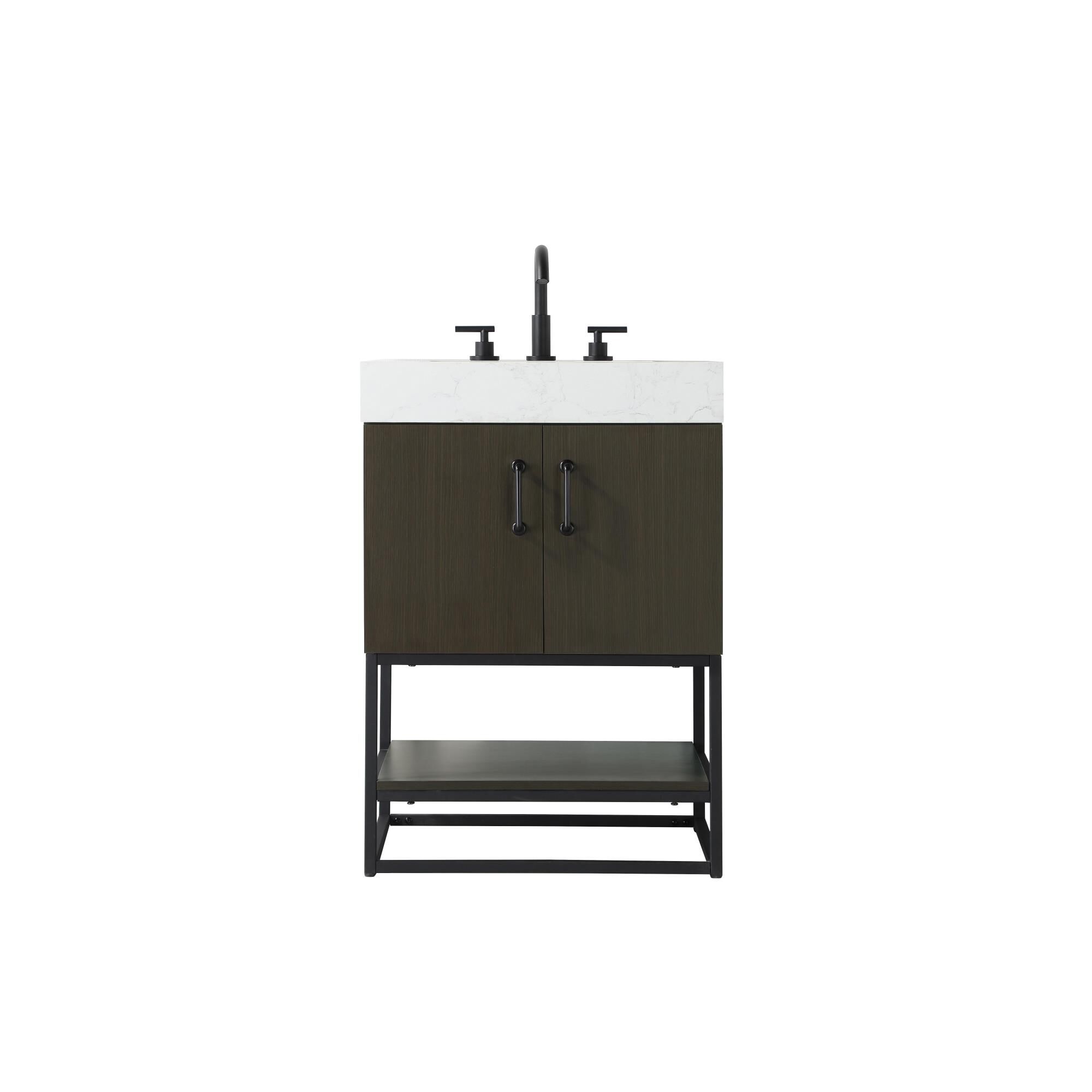 Caroline 24 Inch Bath Vanity by Elegant Dcor