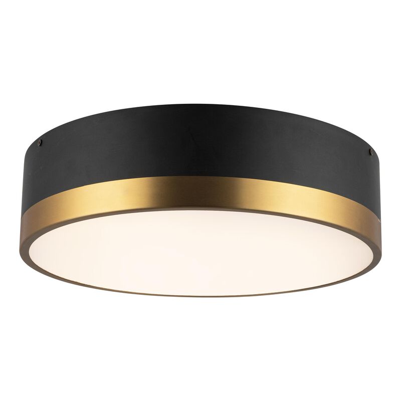 Brisbane 16 Inch 3 Light Flush Mount by Alora Mood
