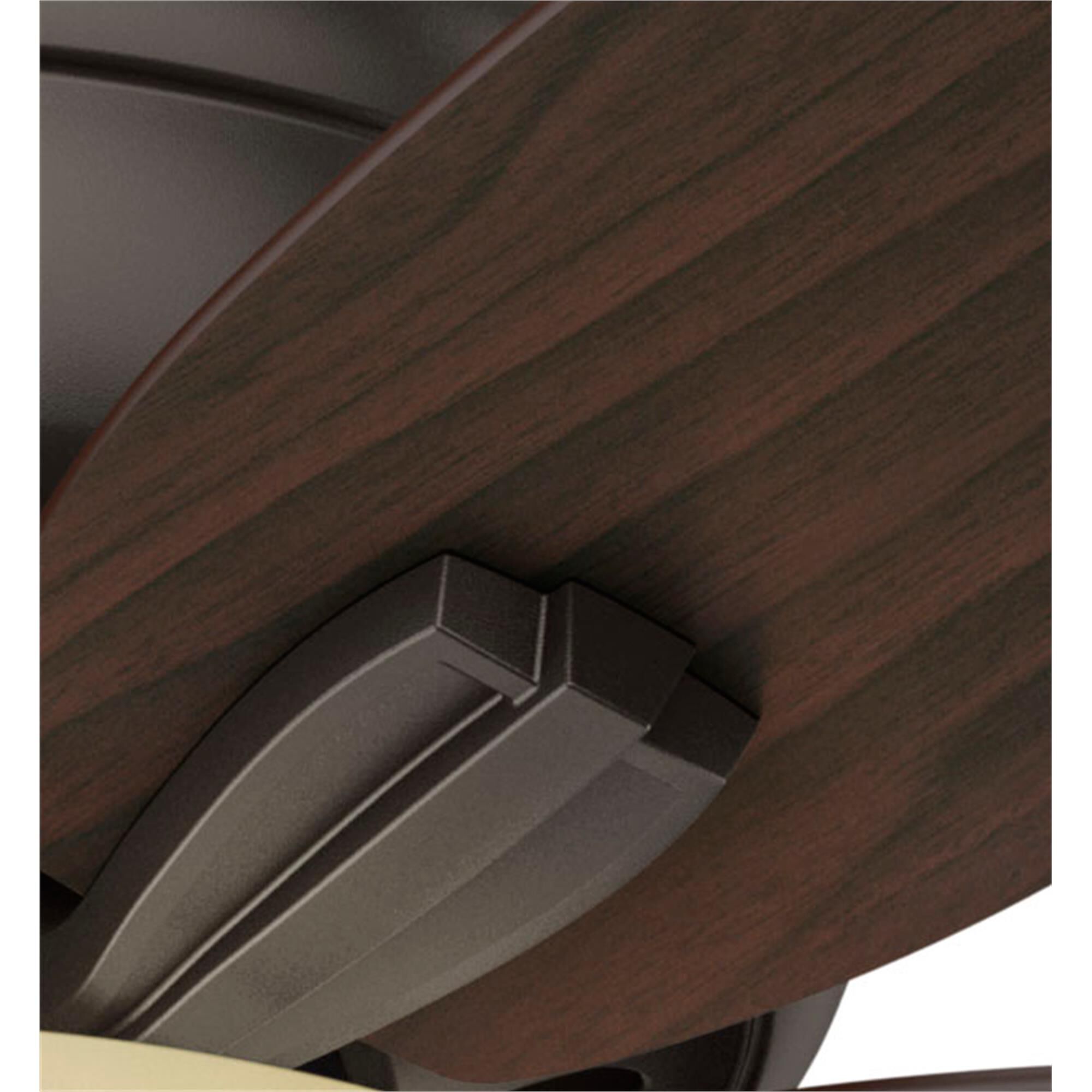 Newsome 42 Inch Flush Mount Fan with Light Kit,