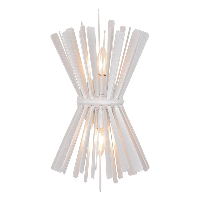 Confluence Medium 2 Light Wall Sconce by Metropolitan Lighting