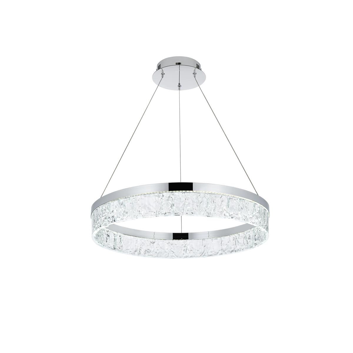 Linden 22 Inch Large Pendant by Elegant Lighting