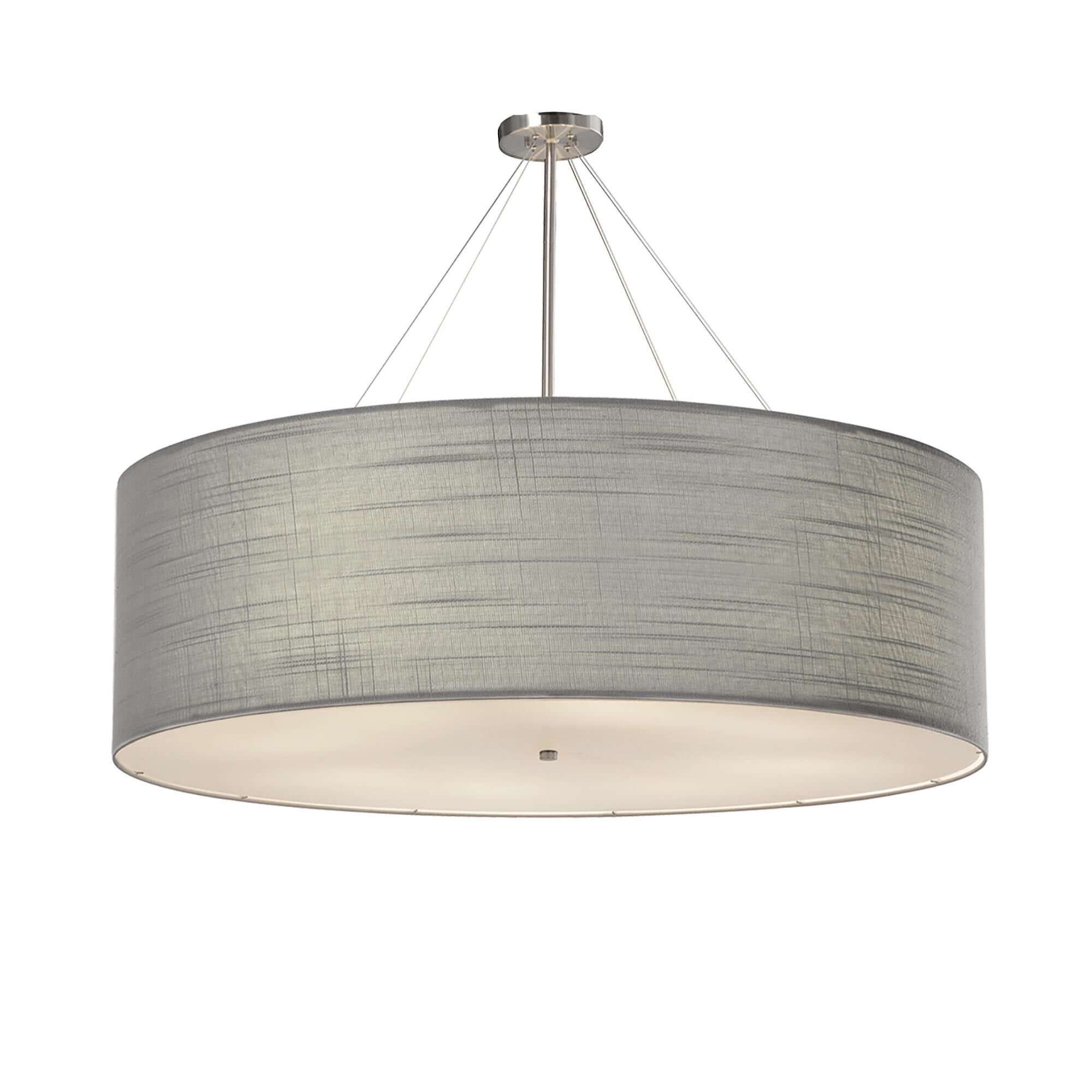 Textile Classic 60 Inch Large Pendant by Justice Design Group