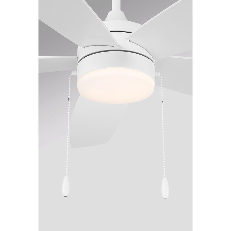 52 Inch Ceiling Fan with Light Kit by Meridian Lighting