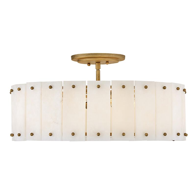 Simone 21 Inch Semi Flush Mount by Fredrick Ramond