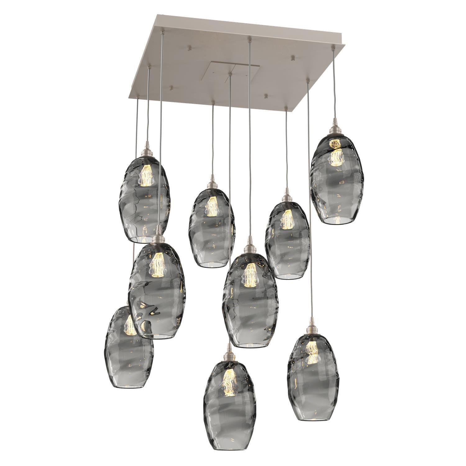 Ellisse Multi Light Pendant by Hammerton Studio