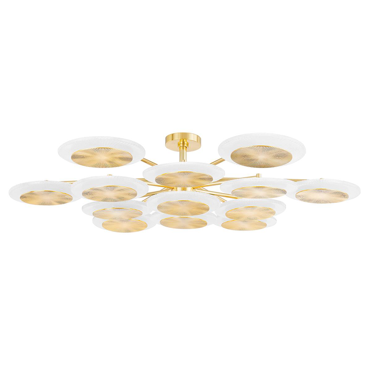 Topaz 56.75 Inch Chandelier by Corbett Lighting