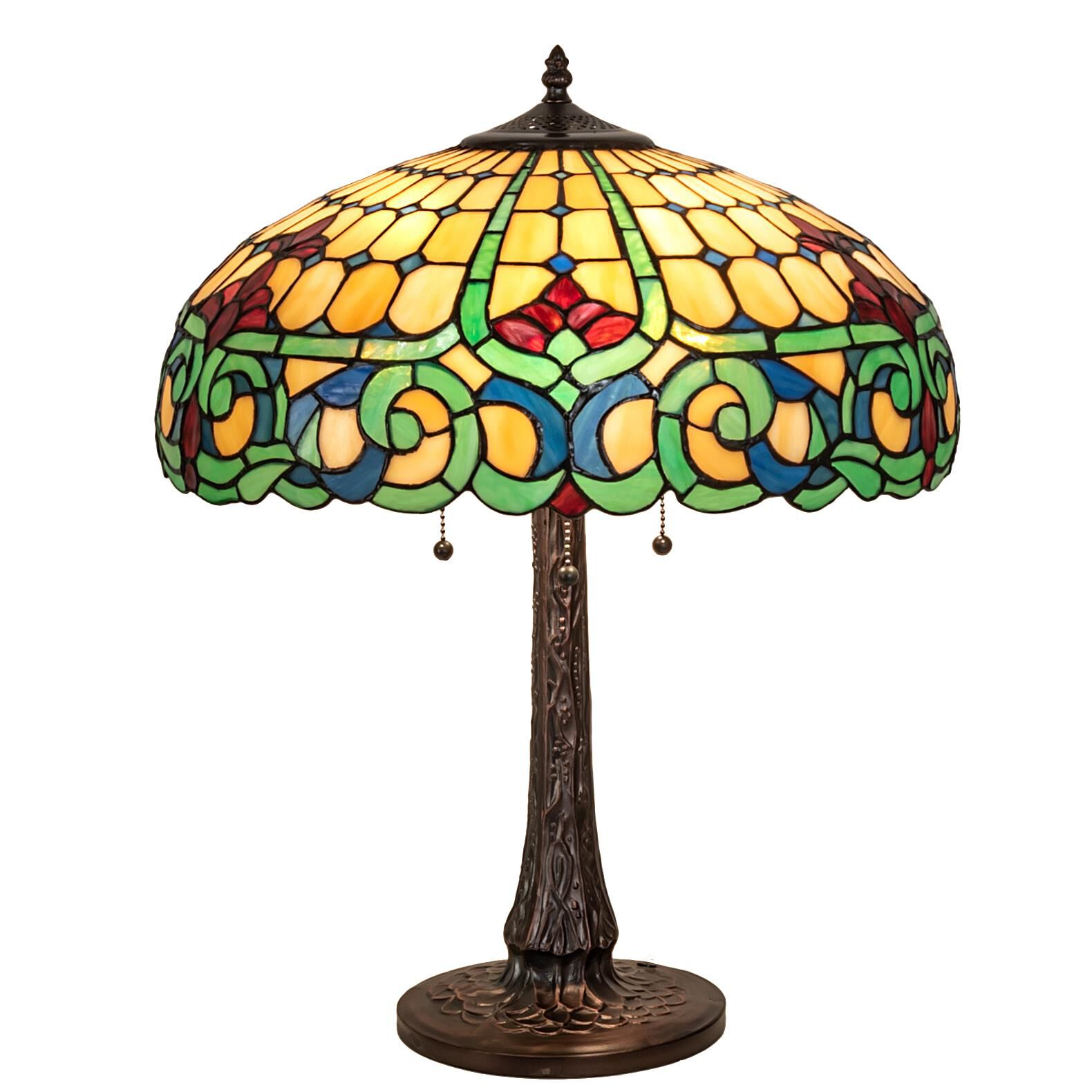 Duffner & Kimberly Colonial 22 Inch Table Lamp by Meyda Lighting