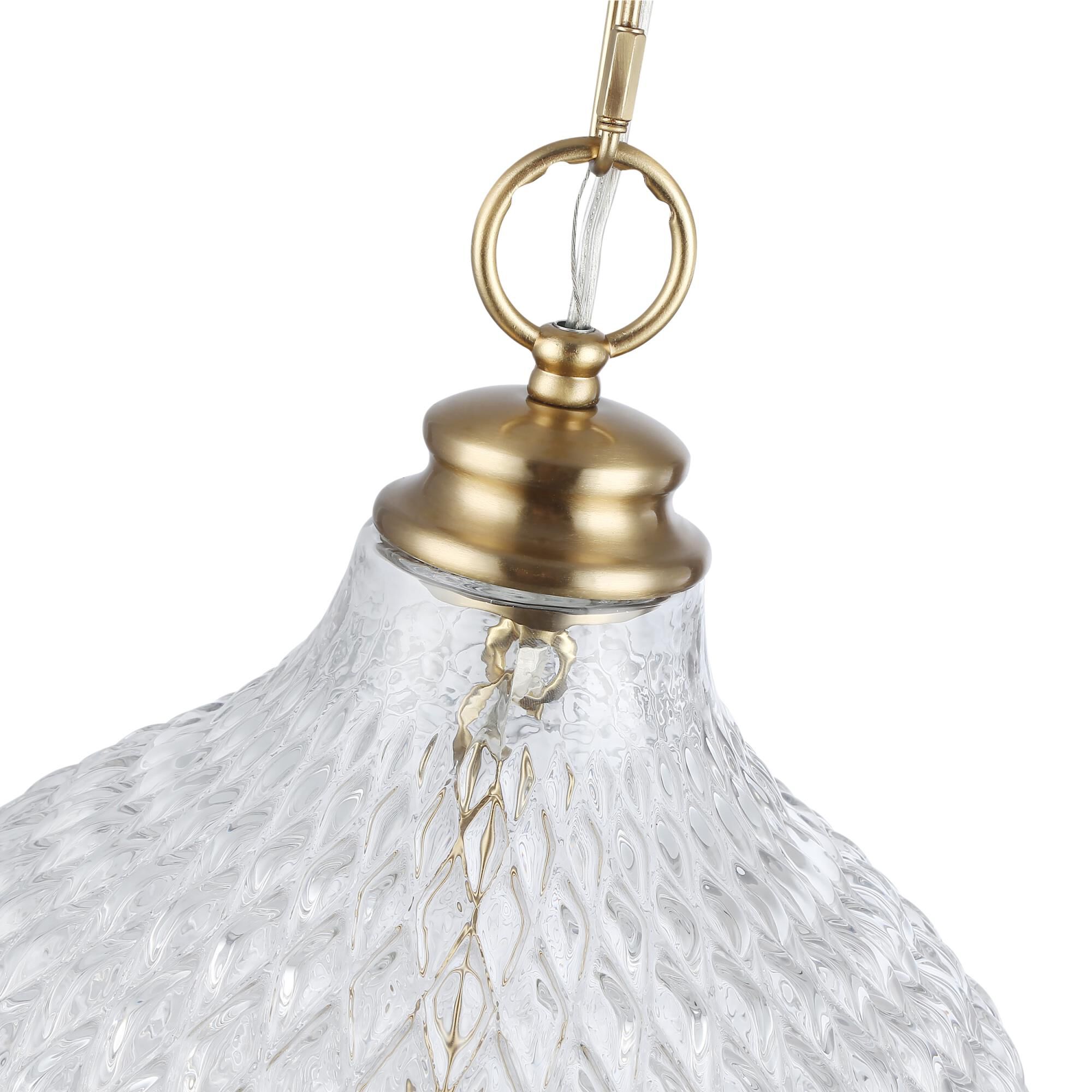 Adeline 11 Inch Mini Pendant by Golden Lighting