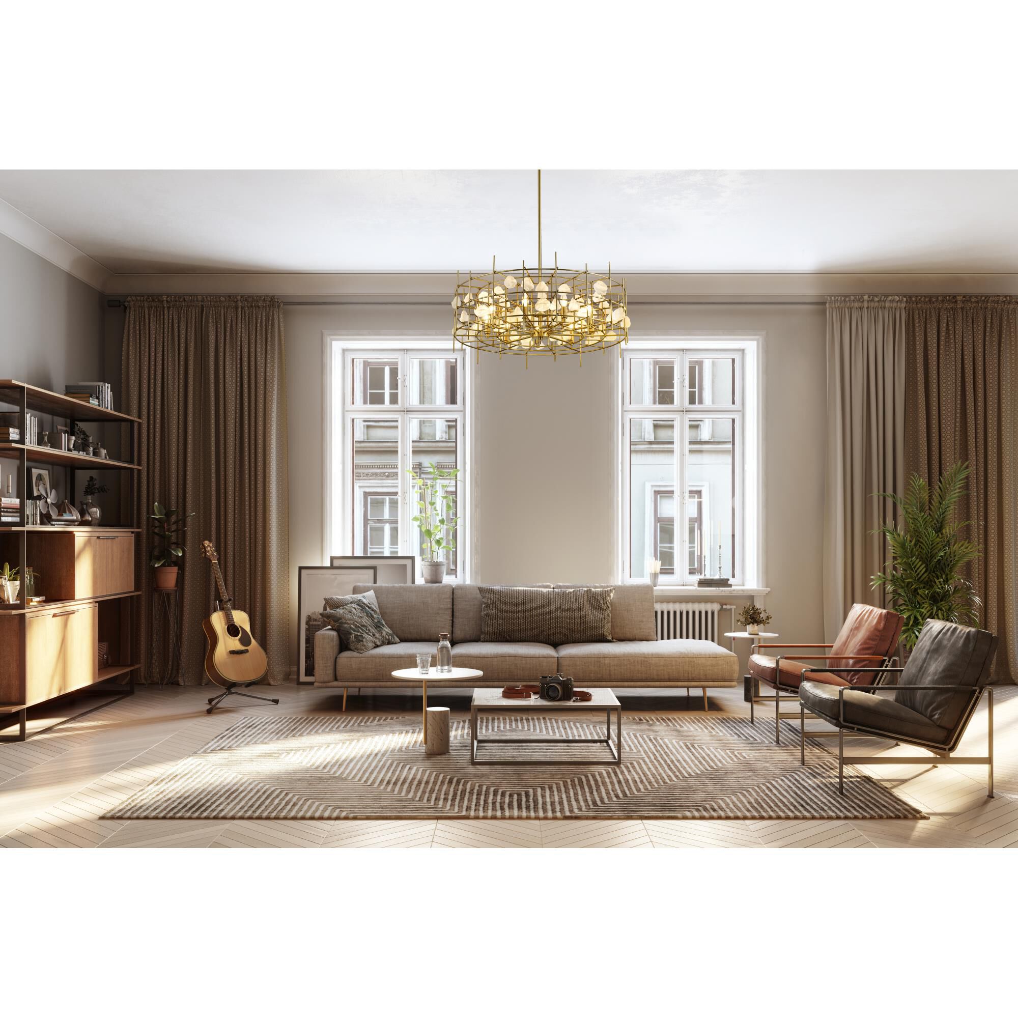 Garroway 32 Inch 9 Light Chandelier by Z-Lite