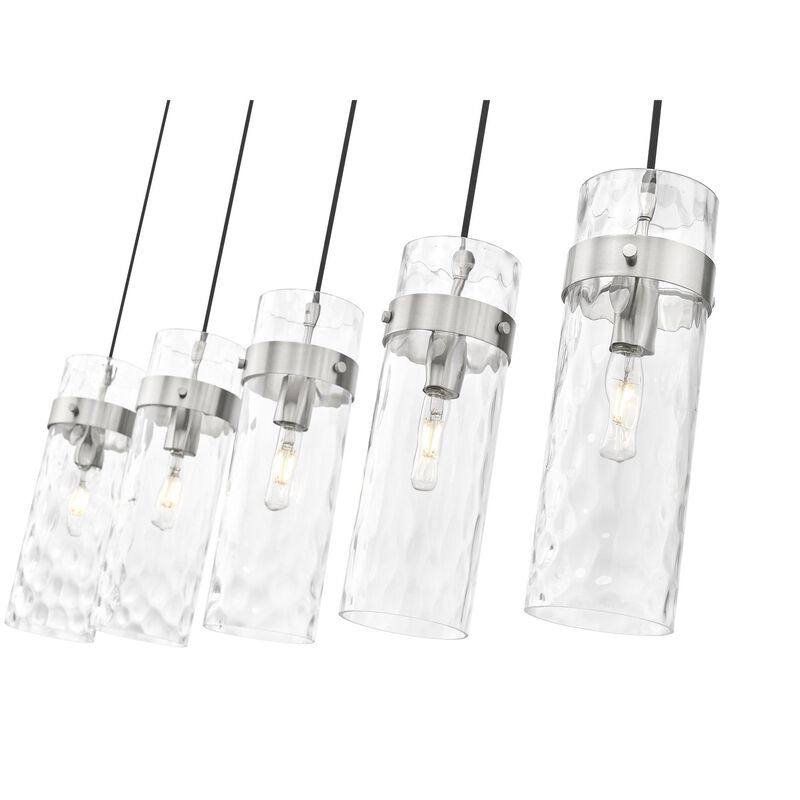 Fontaine 44 Inch 5 Light Linear Chandelier by Z-Lite