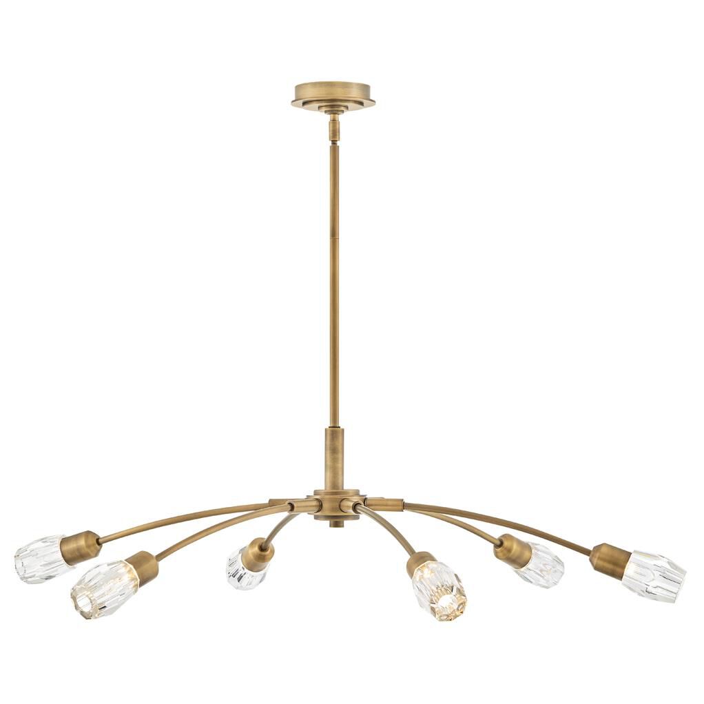 Atera 45 Inch 6 Light LED Chandelier by Fredrick Ramond