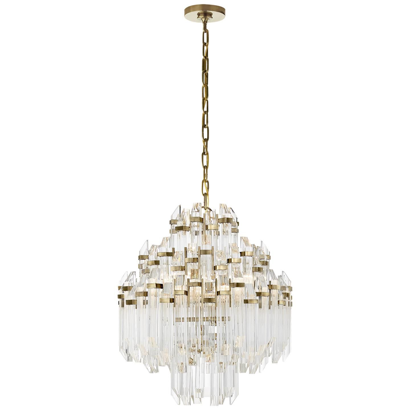 Suzanne Kasler Adele 20 Inch 6 Light Mini Chandelier by Visual Comfort Signature Collection