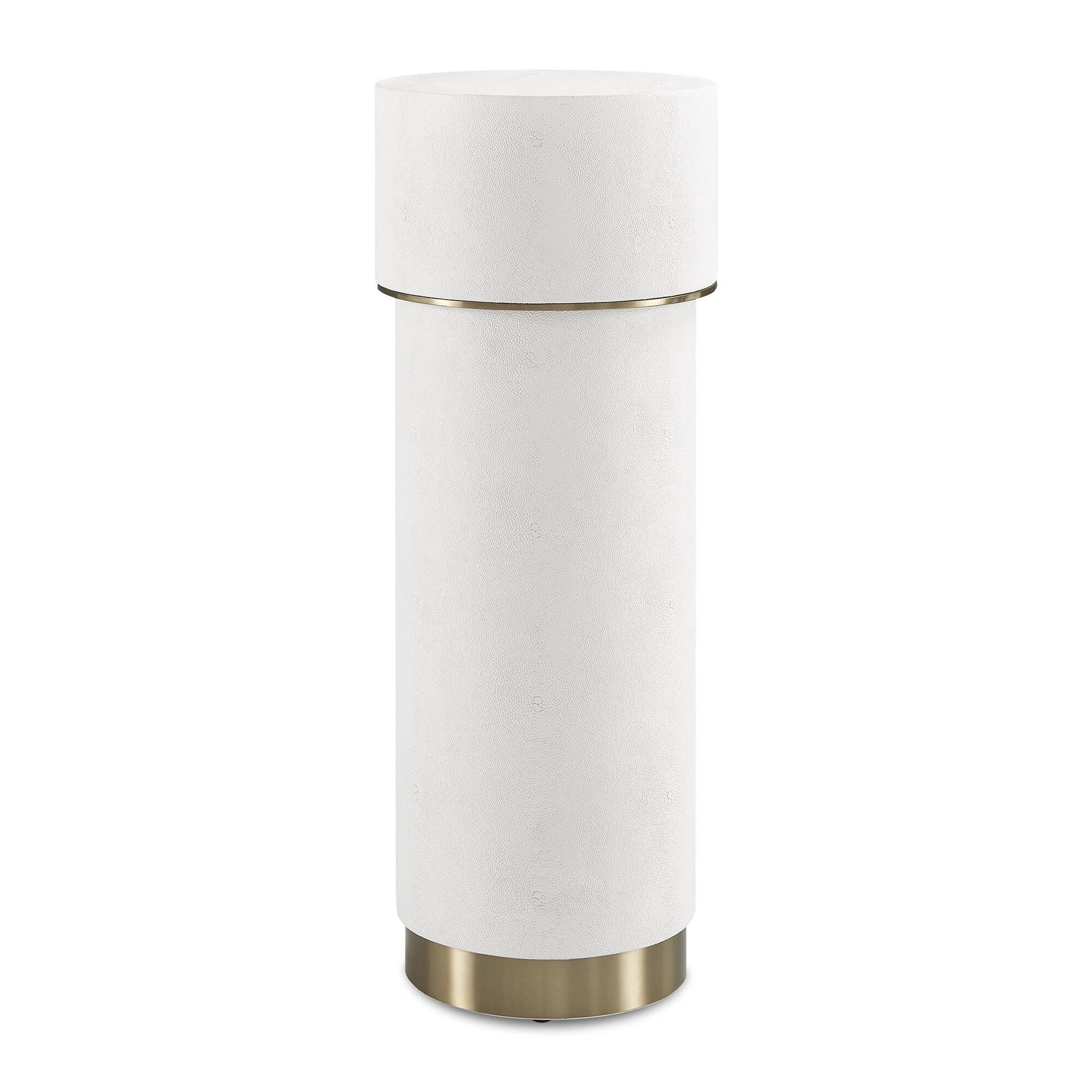 Shown in Gold, White finish