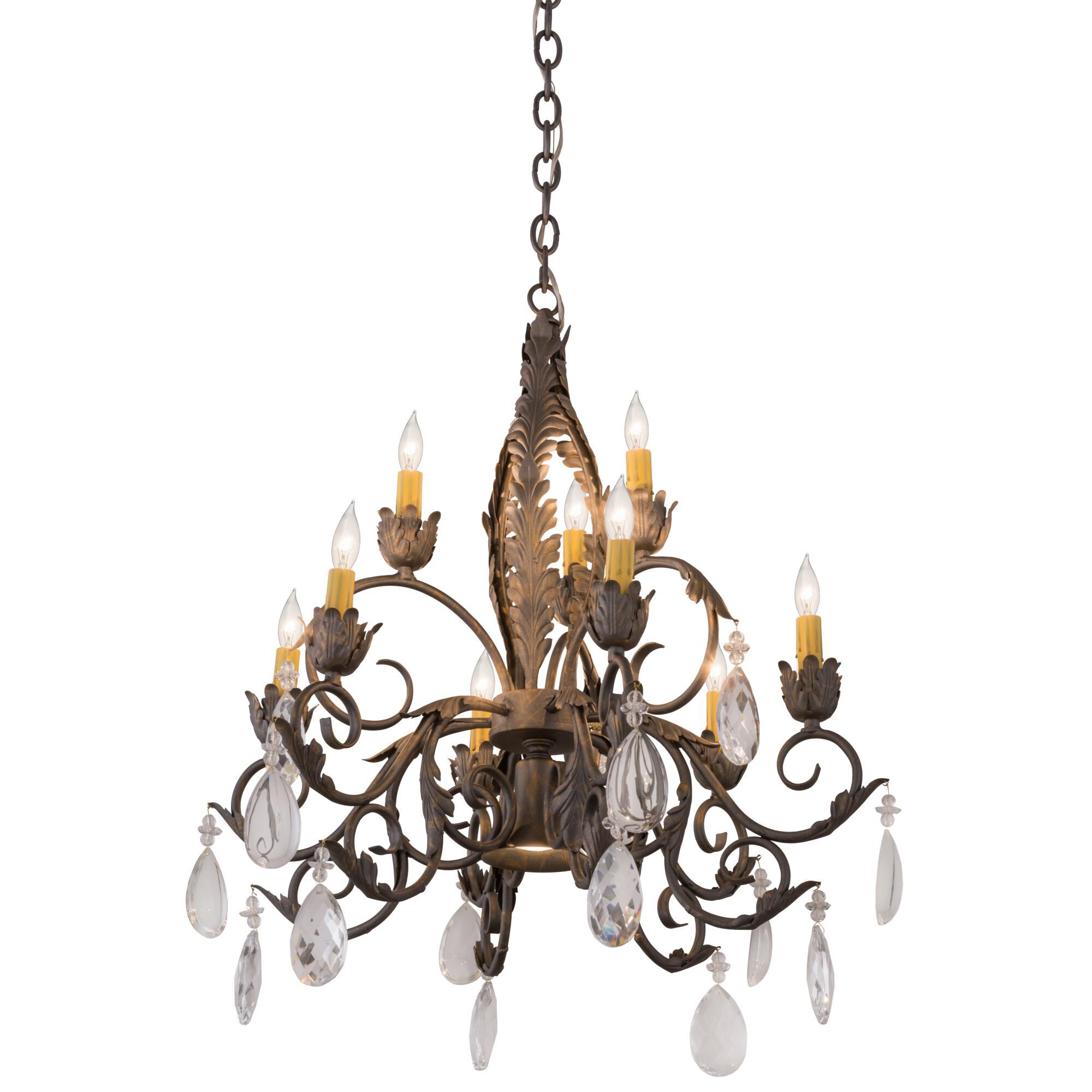 26 Inch 9 Light Chandelier by Meyda Lighting