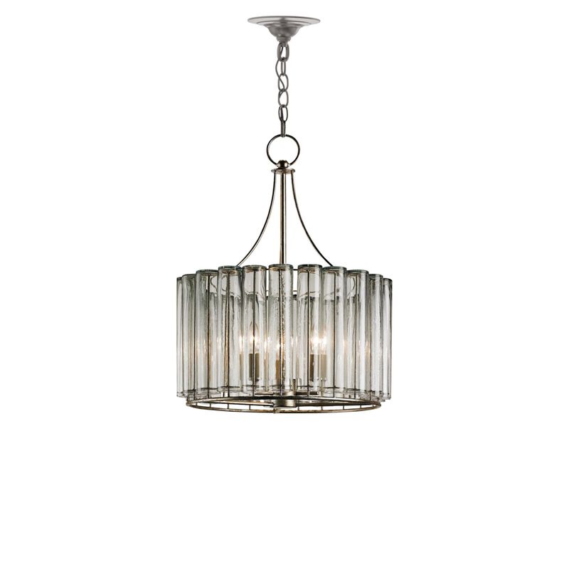 Bevilacqua 18 Inch 3 Light Mini Chandelier by Currey and Company