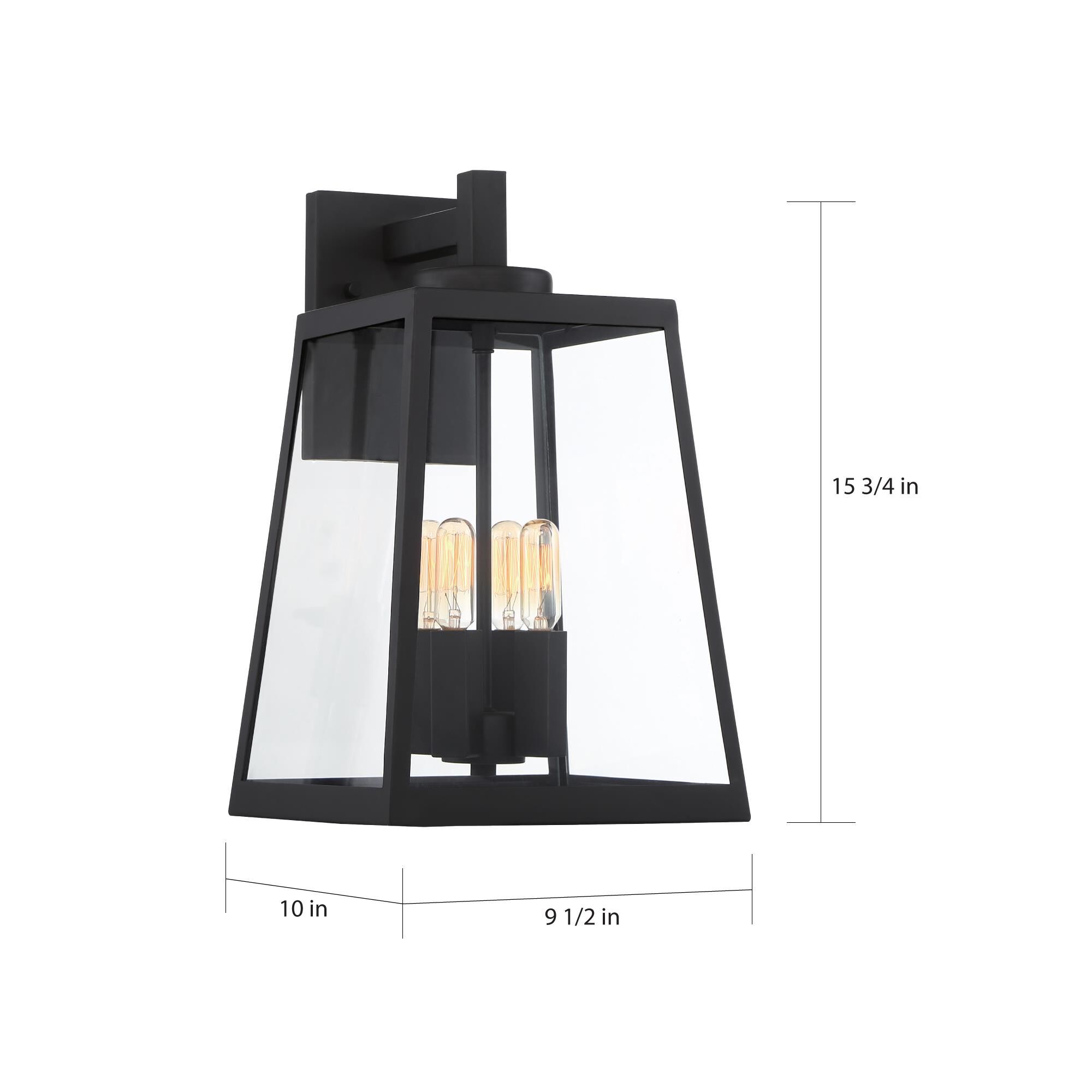 Halifax 15 Inch Tall 4 Light Outdoor Wall Light by Nuvo Lighting