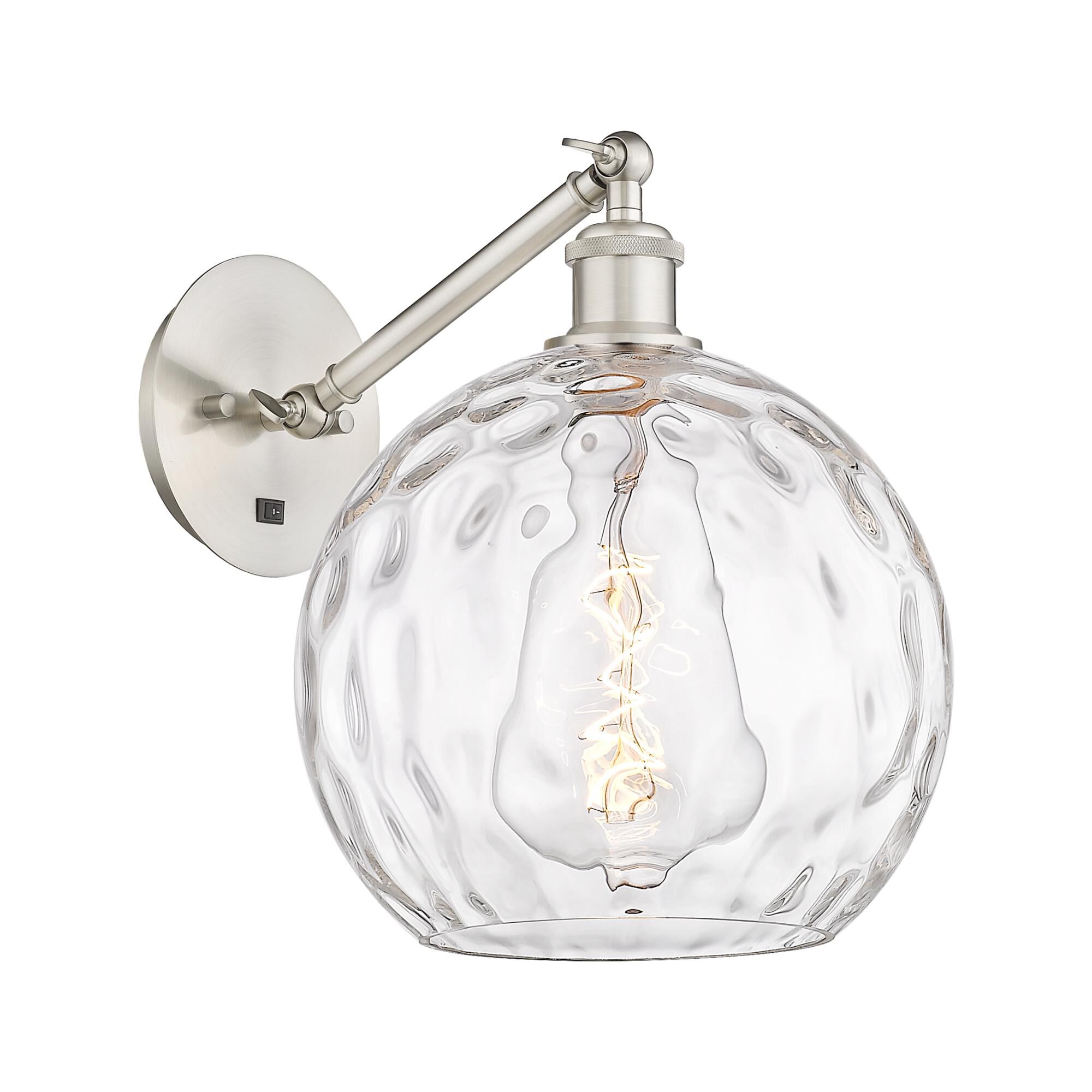 Bruno Marashlian Athens Water Glass 10 Inch Wall Swing Lamp by Innovations Lighting