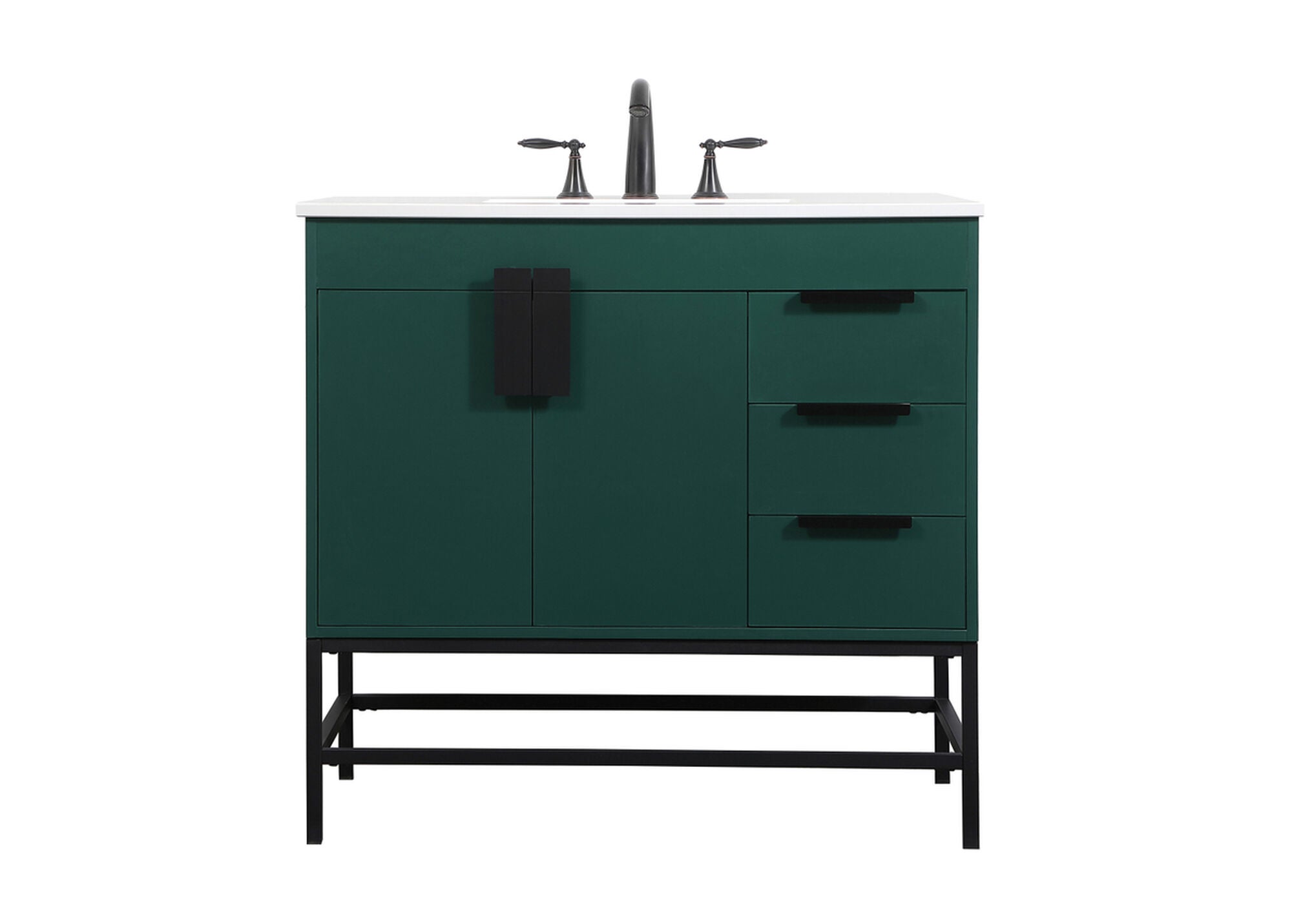 Shown in Green finish