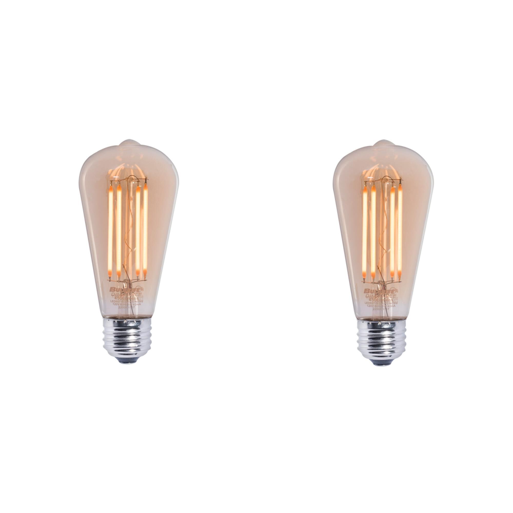 Dimmable 5 Watt 2200K ST18 LED Light Bulb by Bulbrite