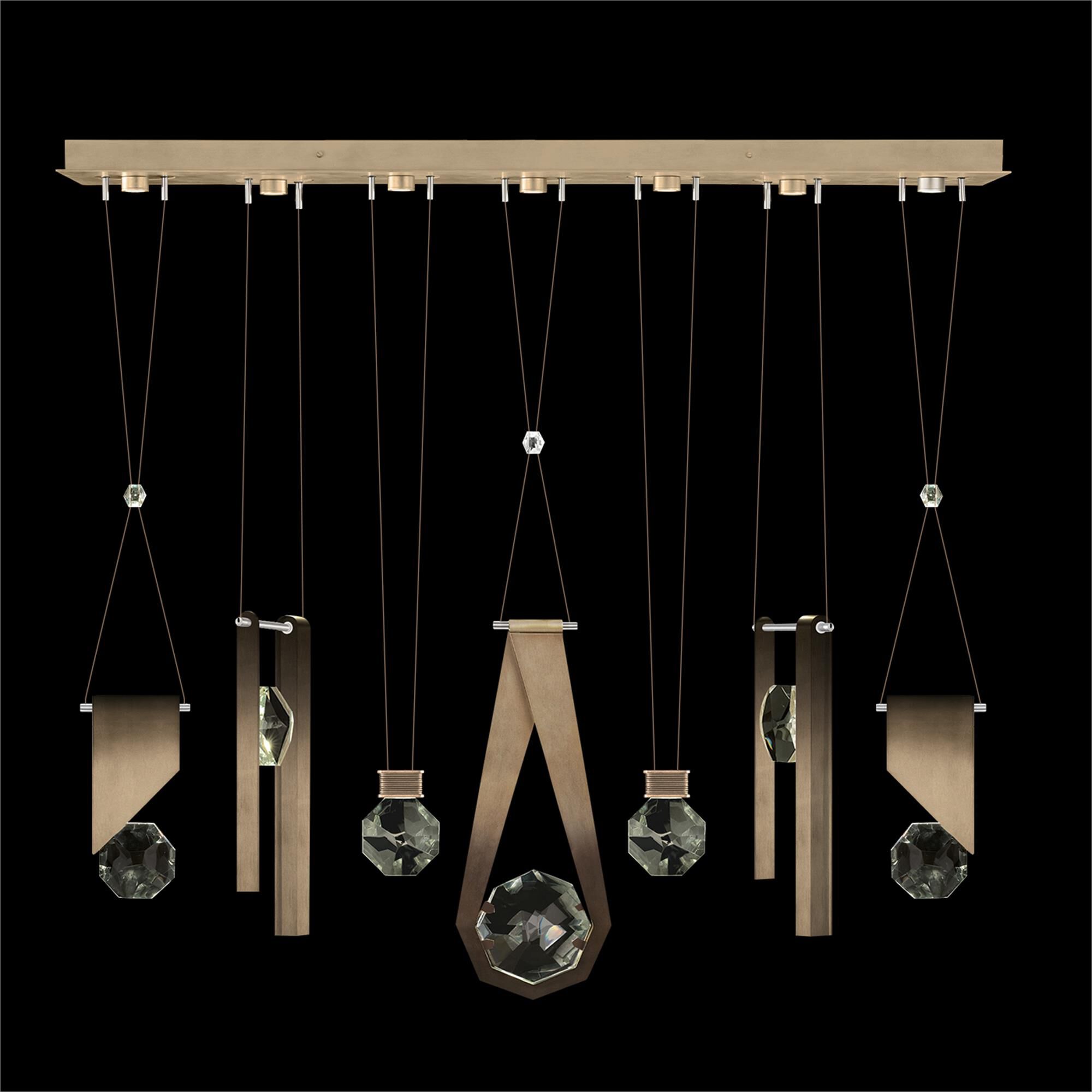 Aria 60 Inch Linear Suspension Light by Fine Art Handcrafted Lighting