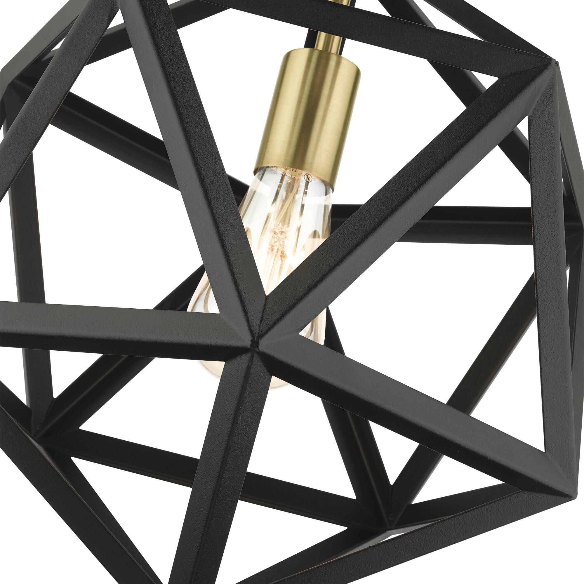 Livex Lighting Geometric Large Pendant