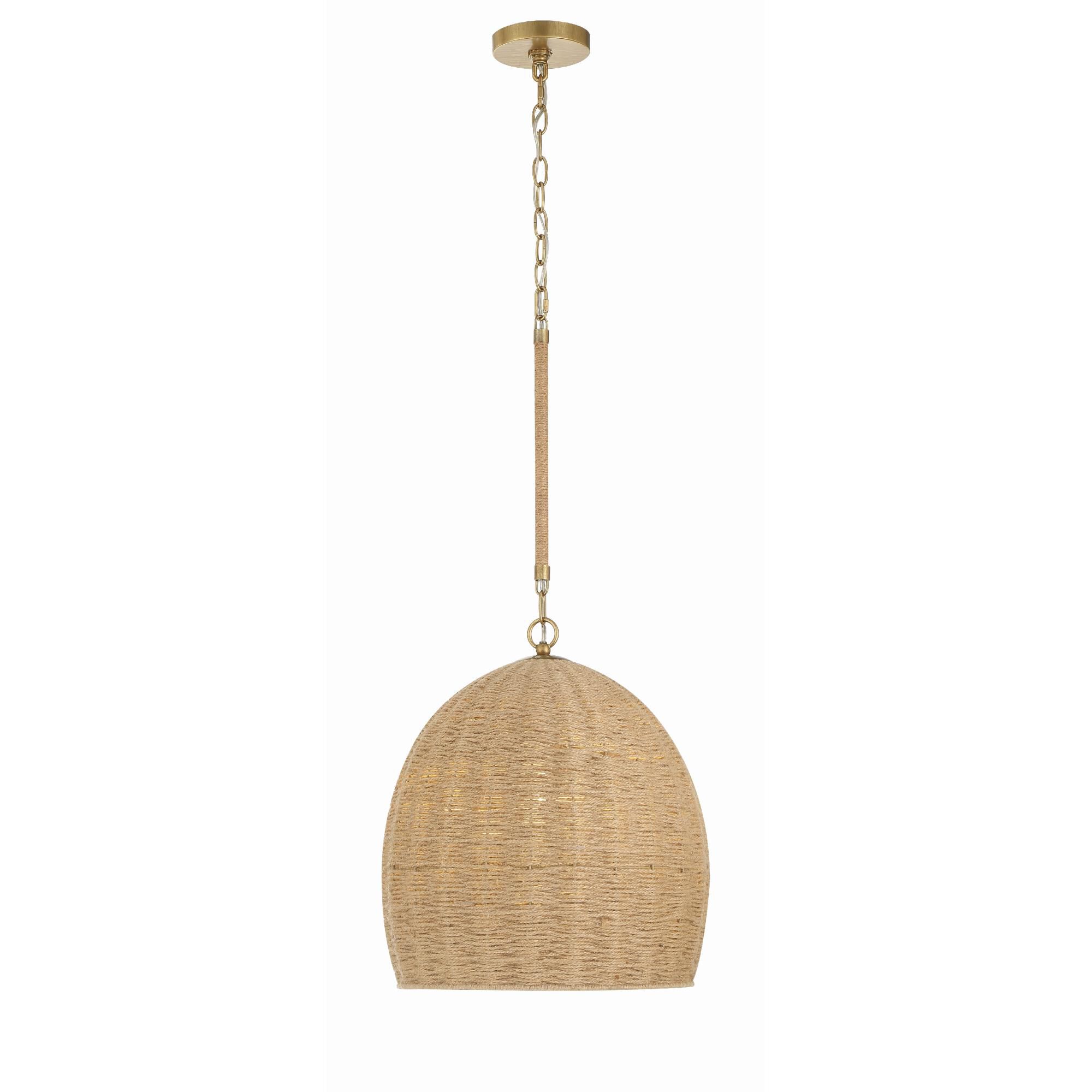 Crystorama Jace 15 Inch Large Pendant