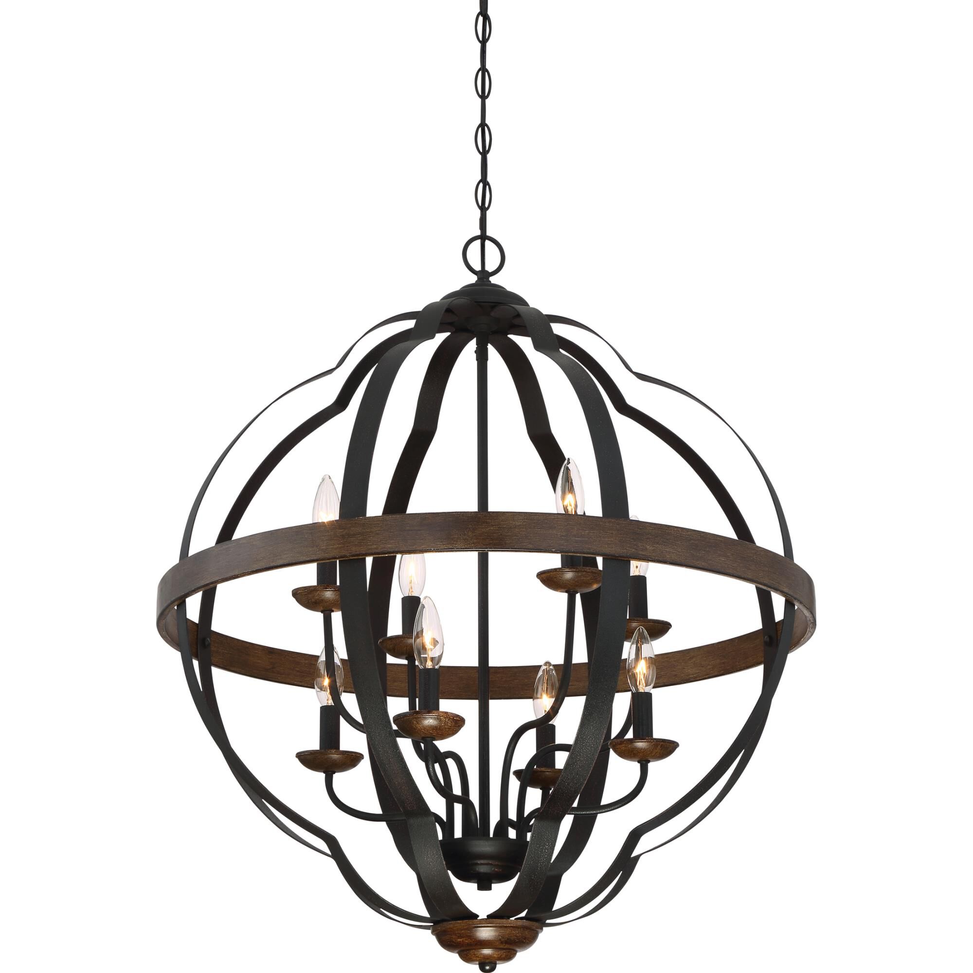 Siren 28 Inch Large Pendant by Quoizel